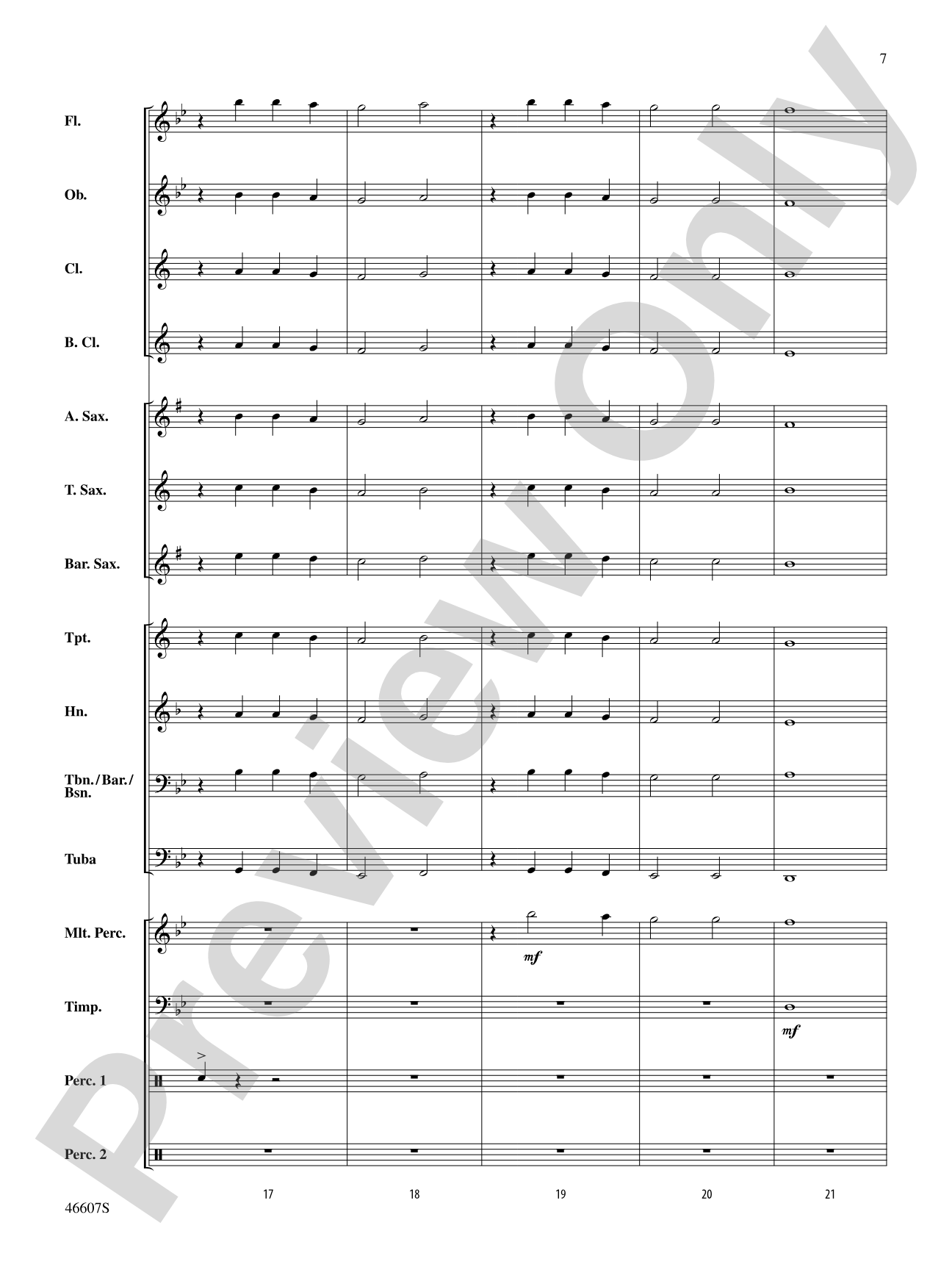 Come the Brave: Score