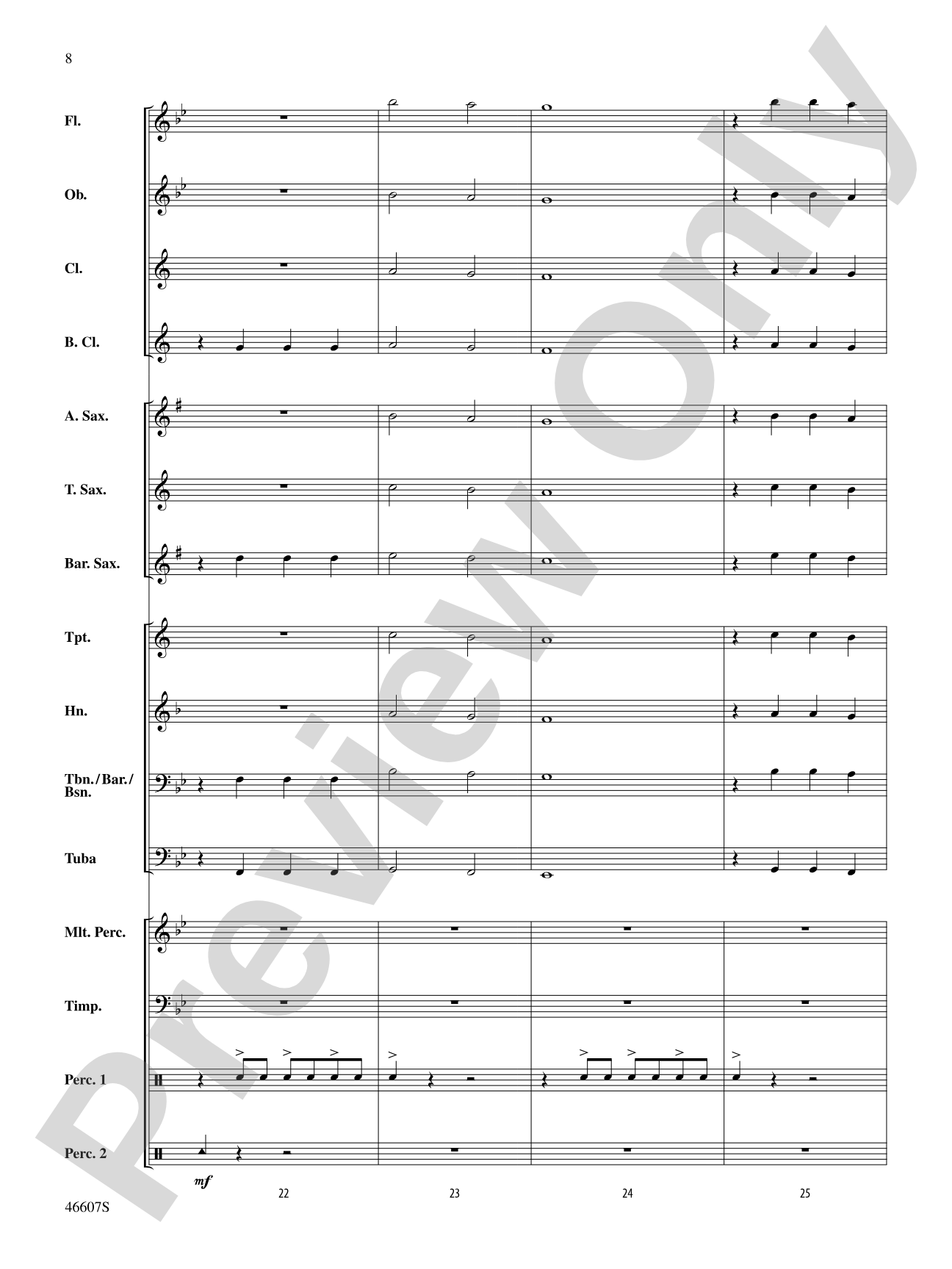 Come the Brave: Score