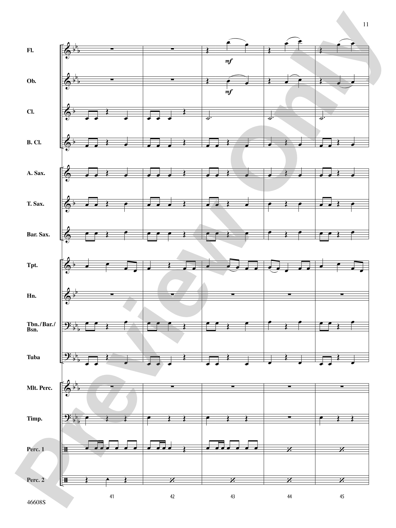 Sketches on a Shaped-Note Tune: Concert Band Conductor Score & Parts