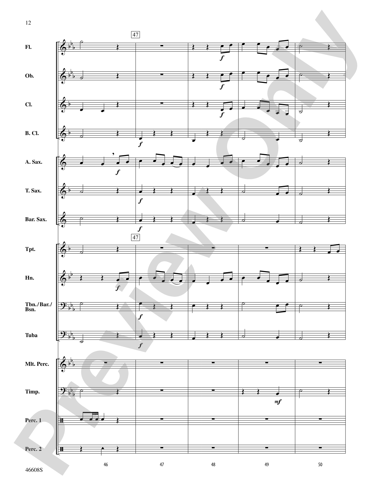 Sketches on a Shaped-Note Tune: Concert Band Conductor Score & Parts