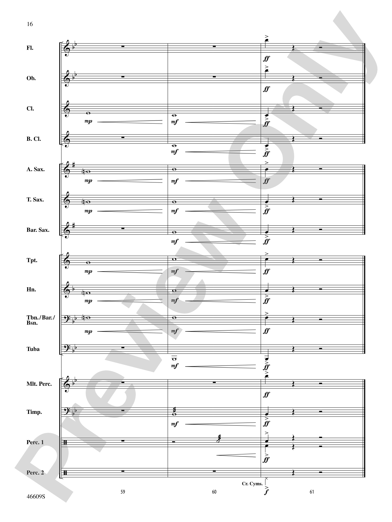 A (Very) Short History of Music: Concert Band Conductor Score & Parts