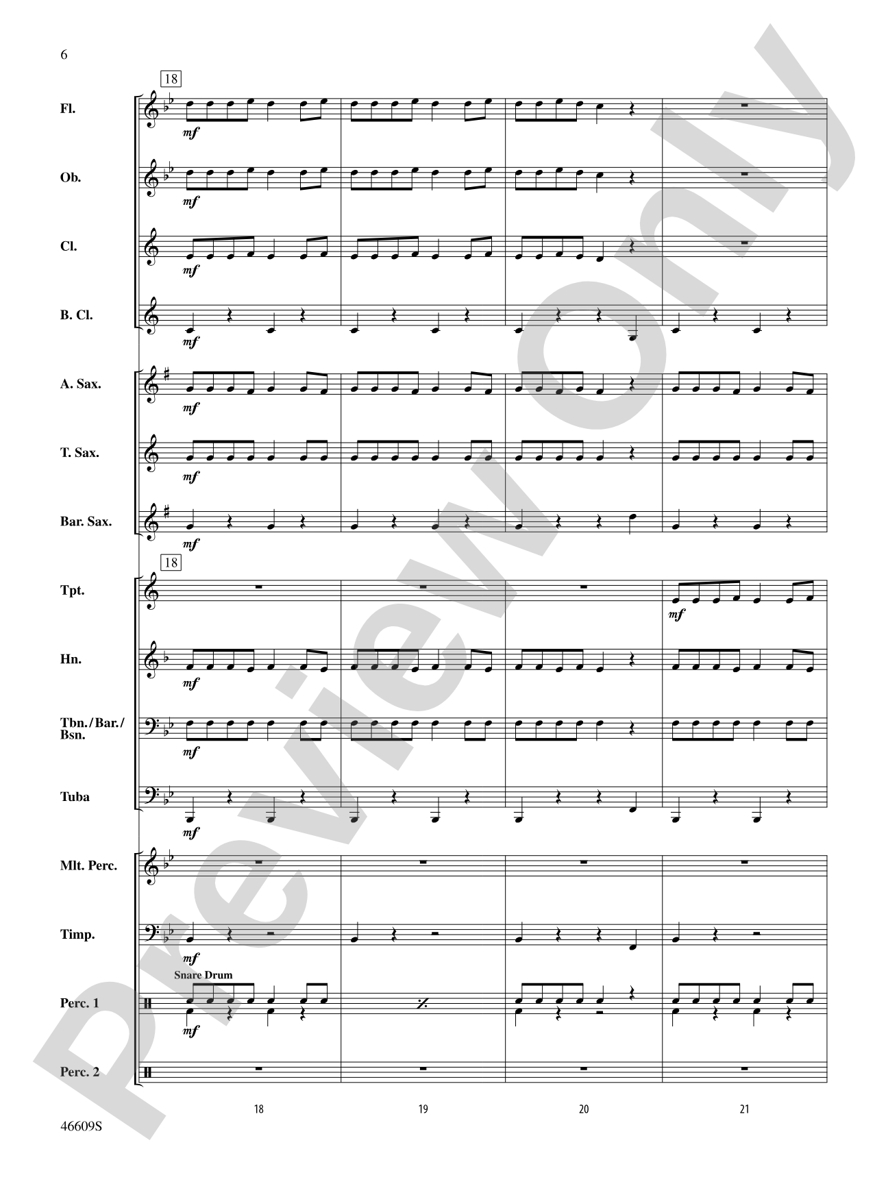 A (Very) Short History of Music: Concert Band Conductor Score & Parts