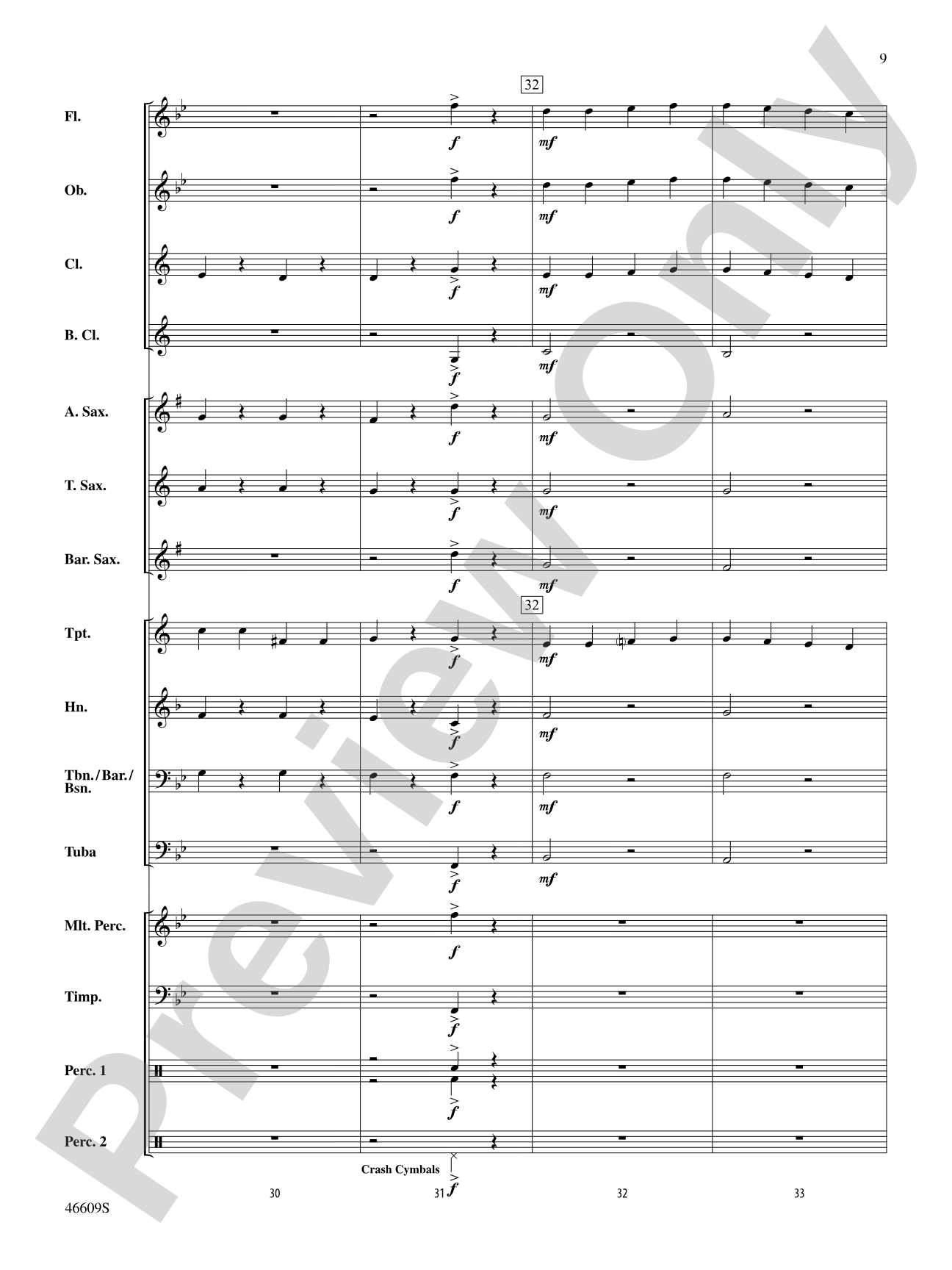 A (Very) Short History of Music: Concert Band Conductor Score & Parts