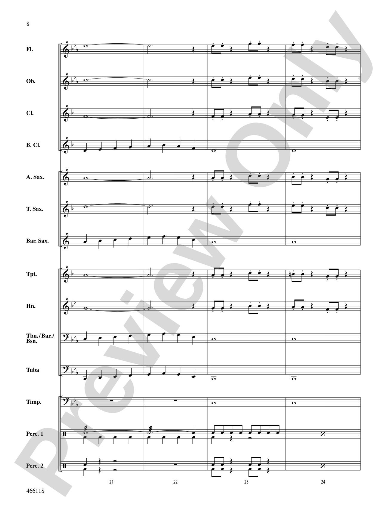 Slingshot: Concert Band Conductor Score & Parts