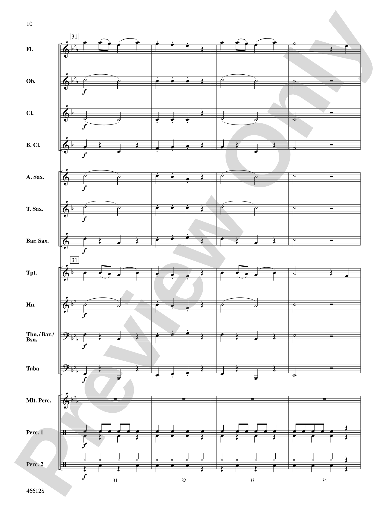 A Jamaican Christmas: Concert Band Conductor Score & Parts