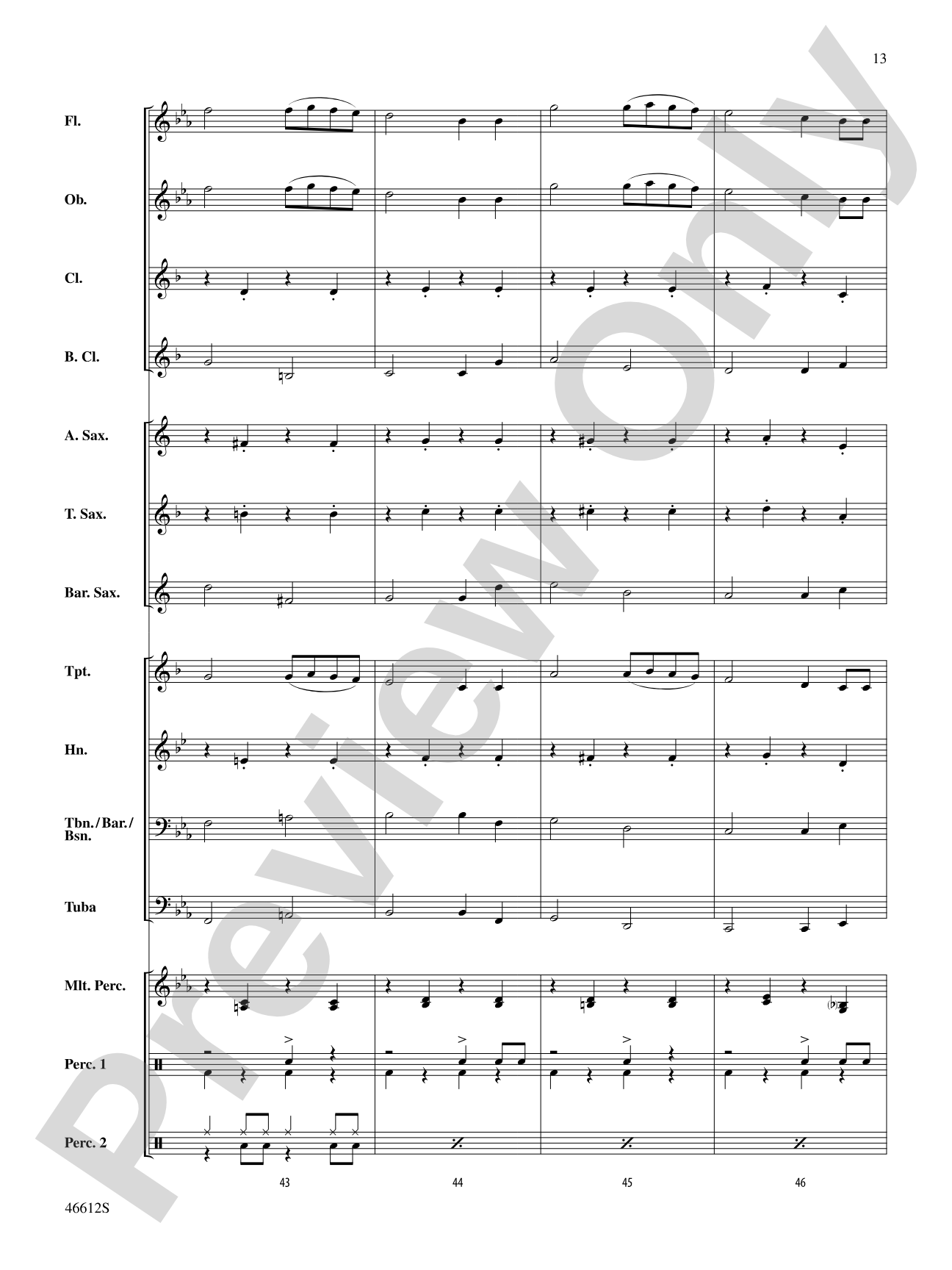 A Jamaican Christmas: Concert Band Conductor Score & Parts
