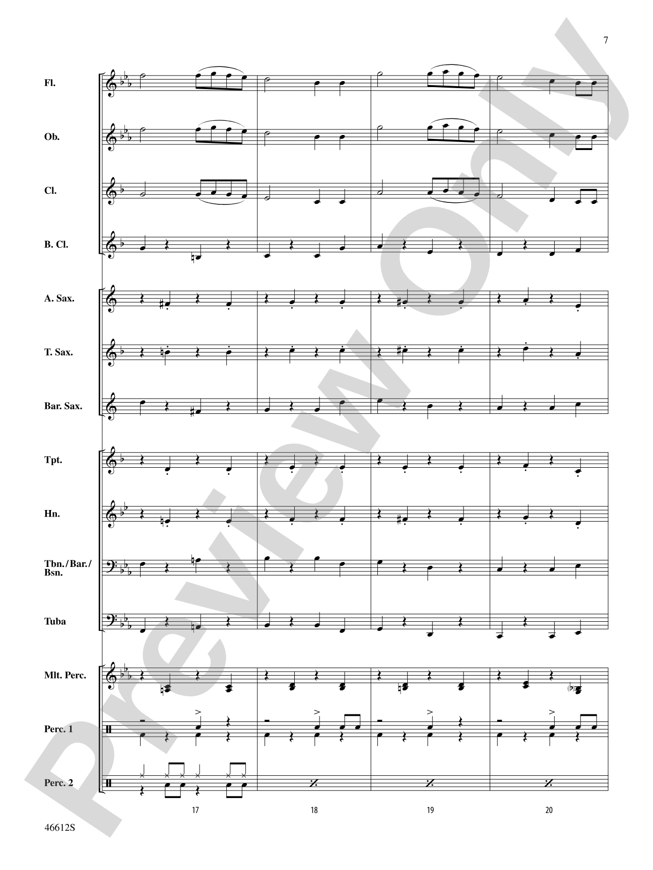 A Jamaican Christmas: Concert Band Conductor Score & Parts