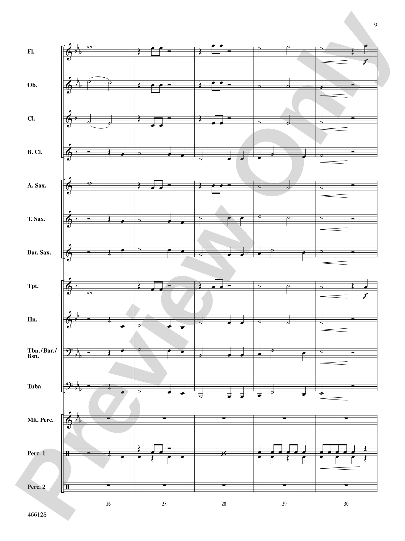 A Jamaican Christmas: Concert Band Conductor Score & Parts
