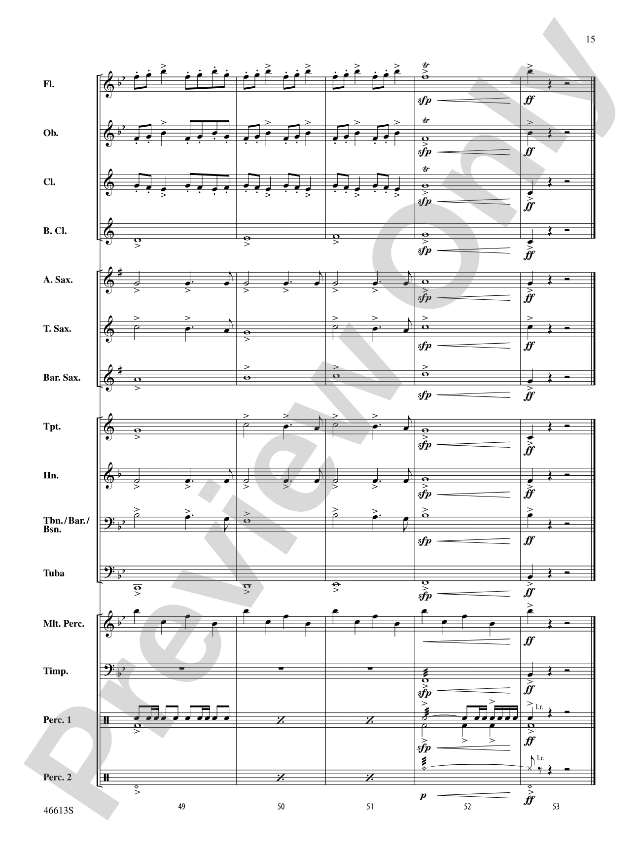 Joy! A Holiday Fanfare: Concert Band Conductor Score & Parts