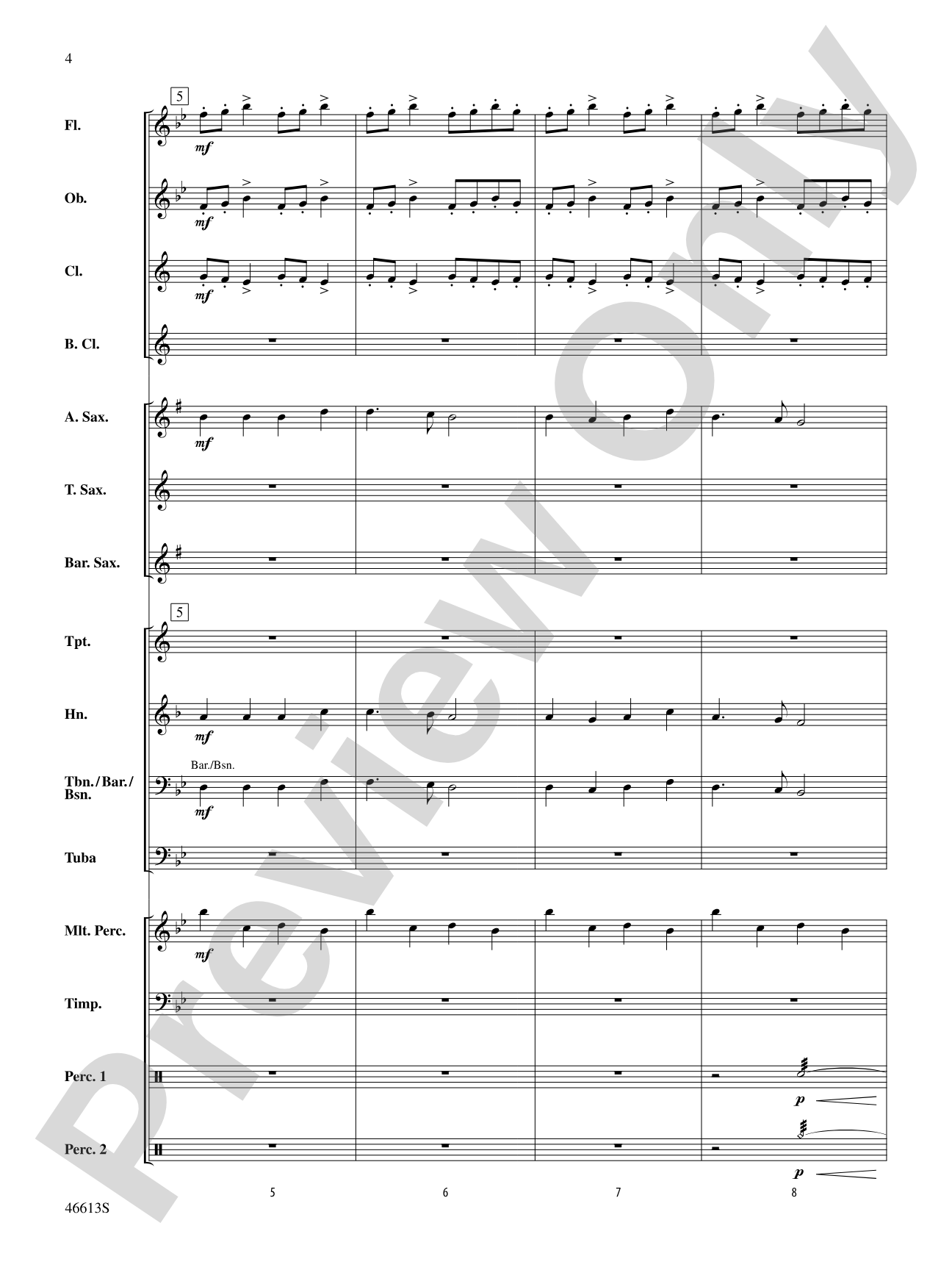 Joy! A Holiday Fanfare: Concert Band Conductor Score & Parts