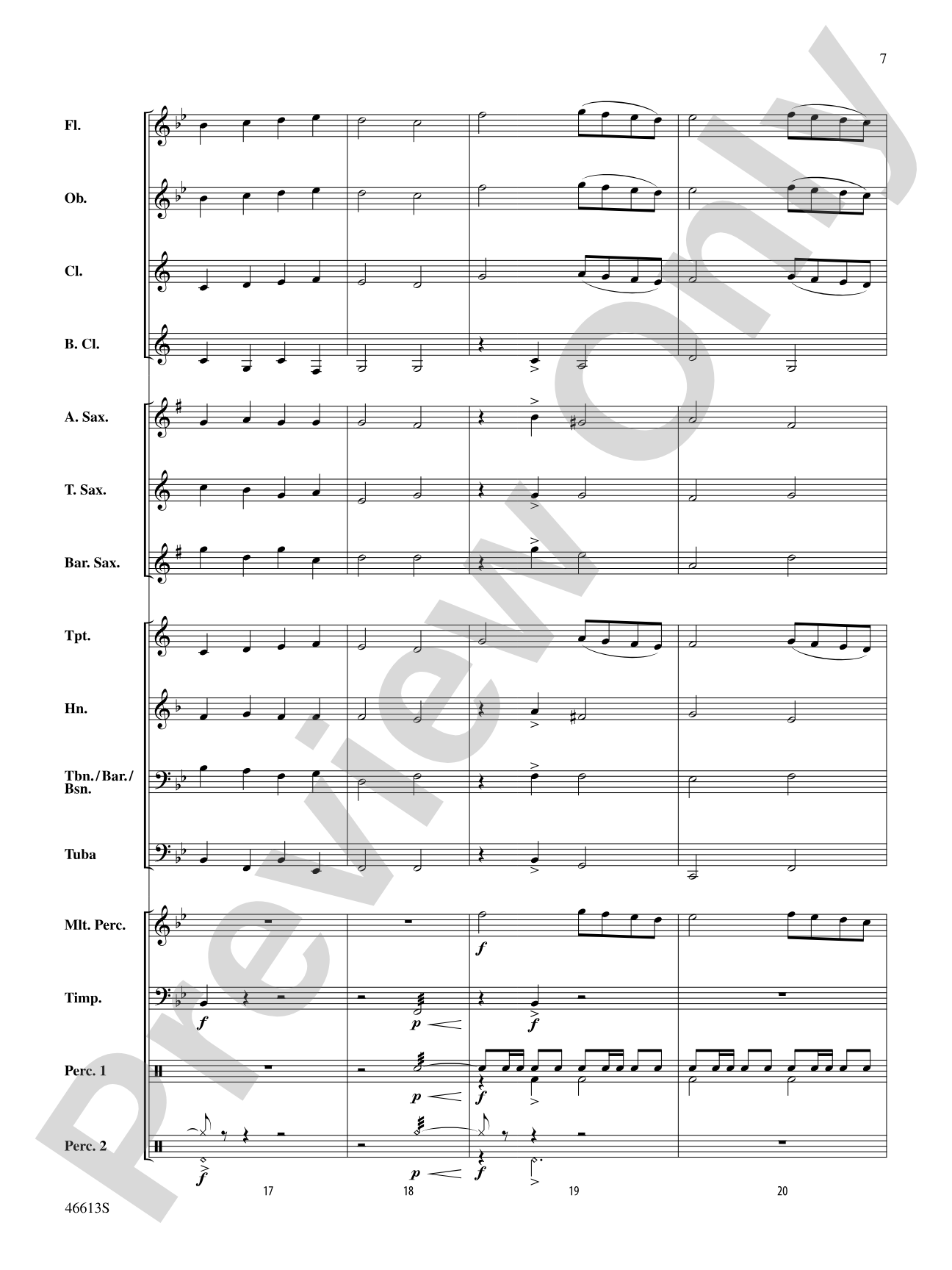Joy! A Holiday Fanfare: Concert Band Conductor Score & Parts