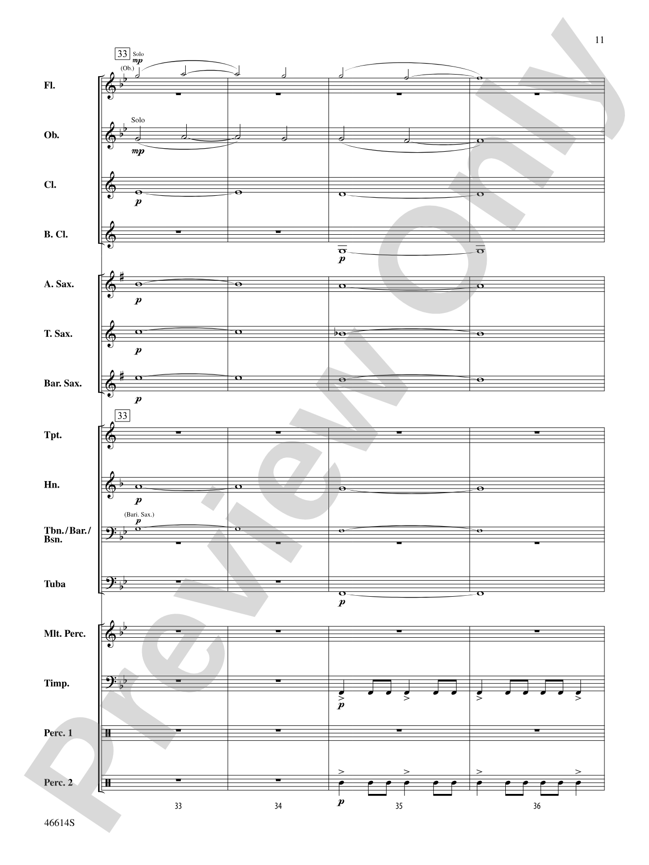 The Cold Canyon: Concert Band Conductor Score & Parts