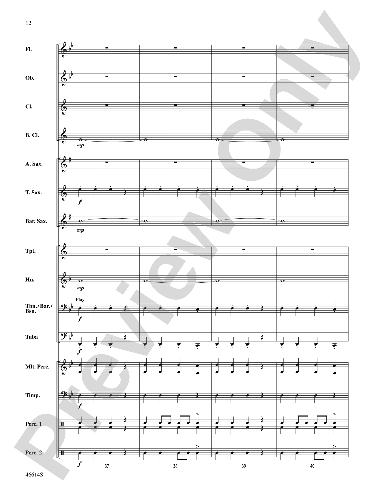 The Cold Canyon: Concert Band Conductor Score & Parts