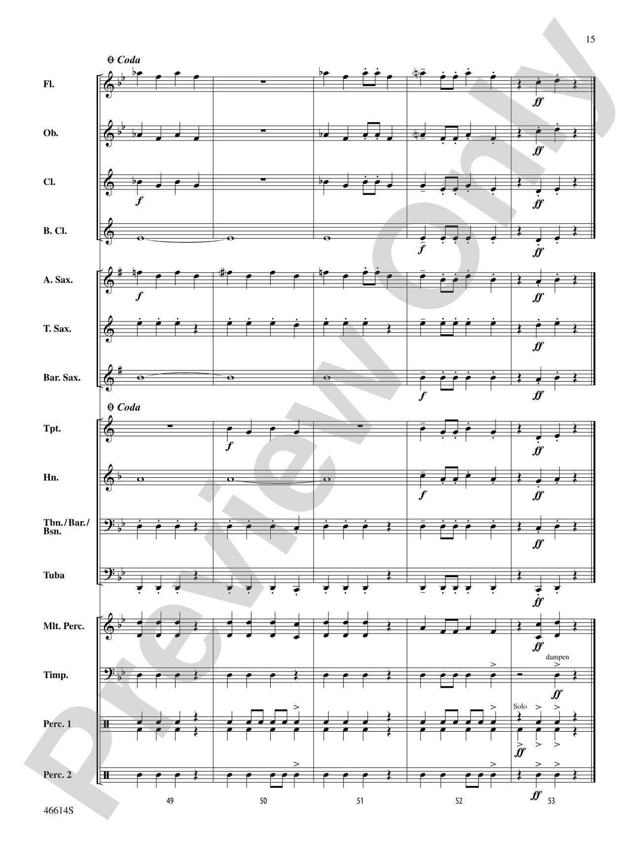 The Cold Canyon: Concert Band Conductor Score & Parts