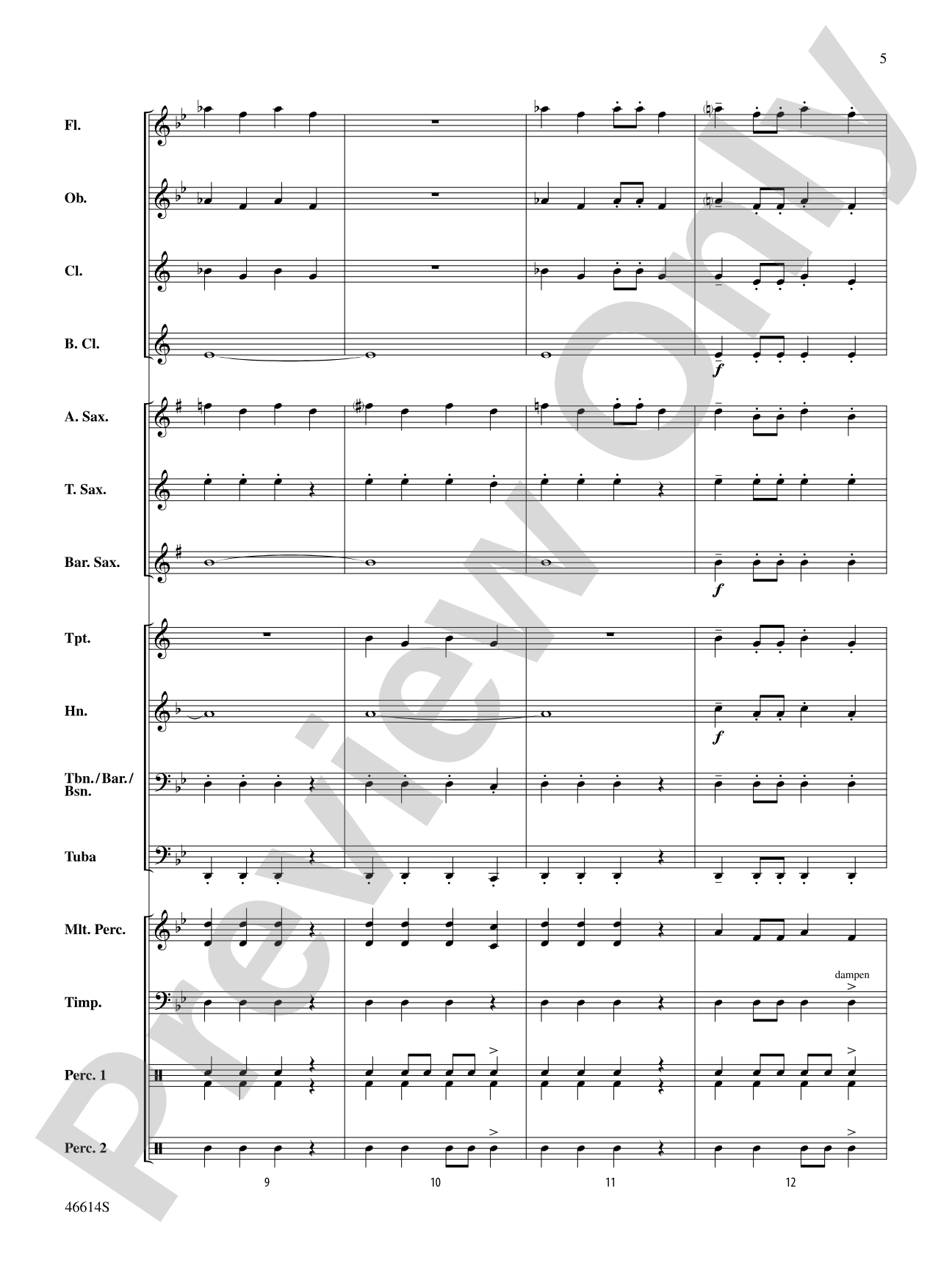 The Cold Canyon: Concert Band Conductor Score & Parts