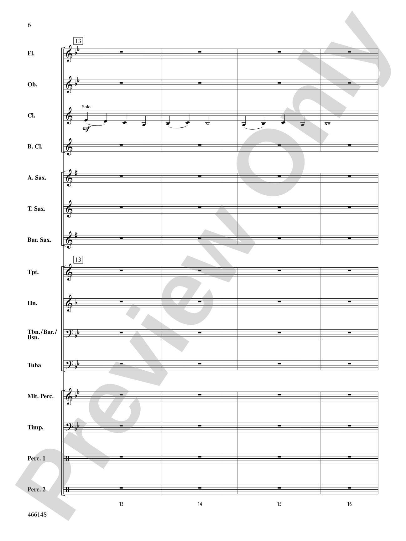 The Cold Canyon: Concert Band Conductor Score & Parts