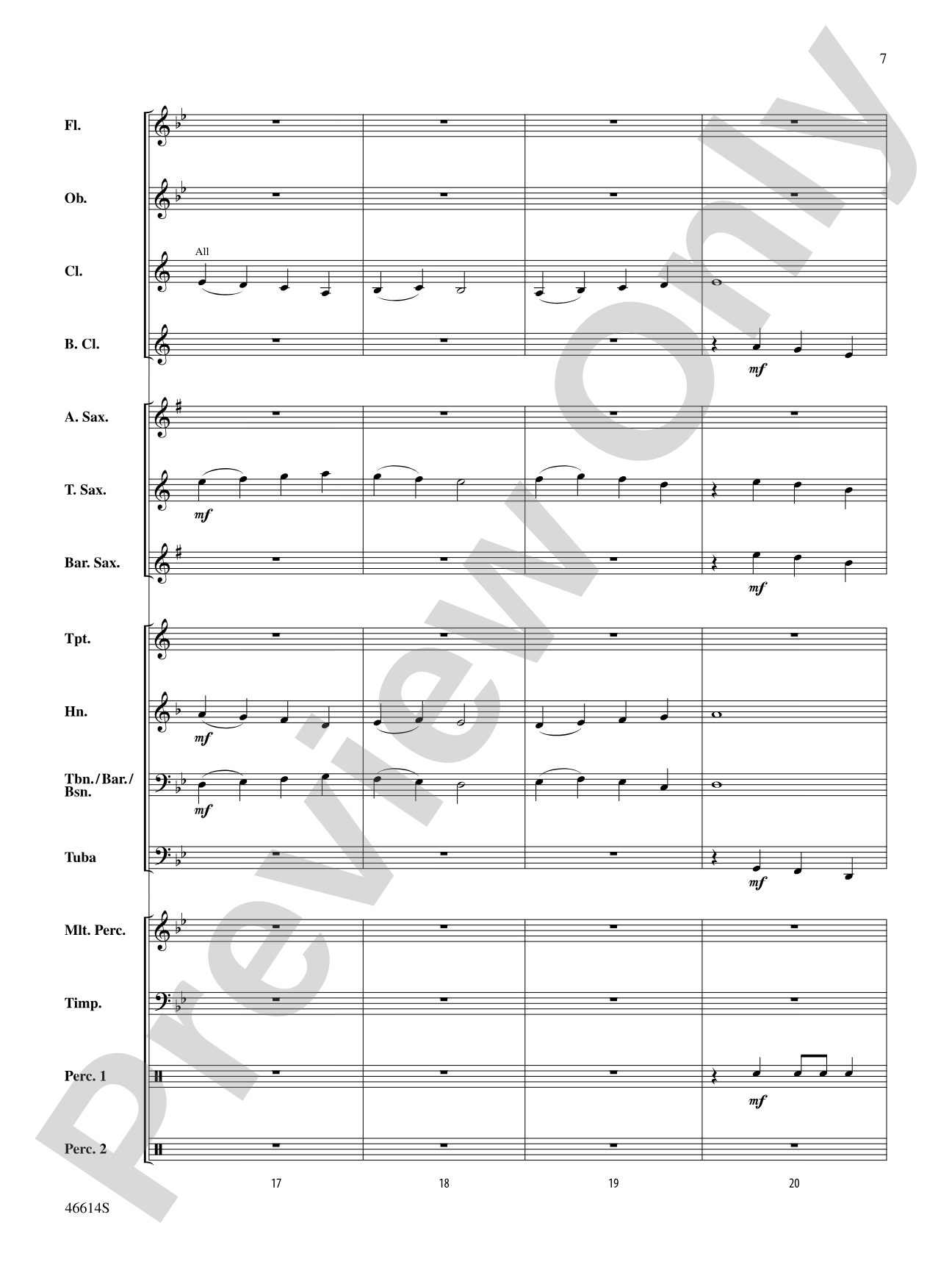 The Cold Canyon: Concert Band Conductor Score & Parts