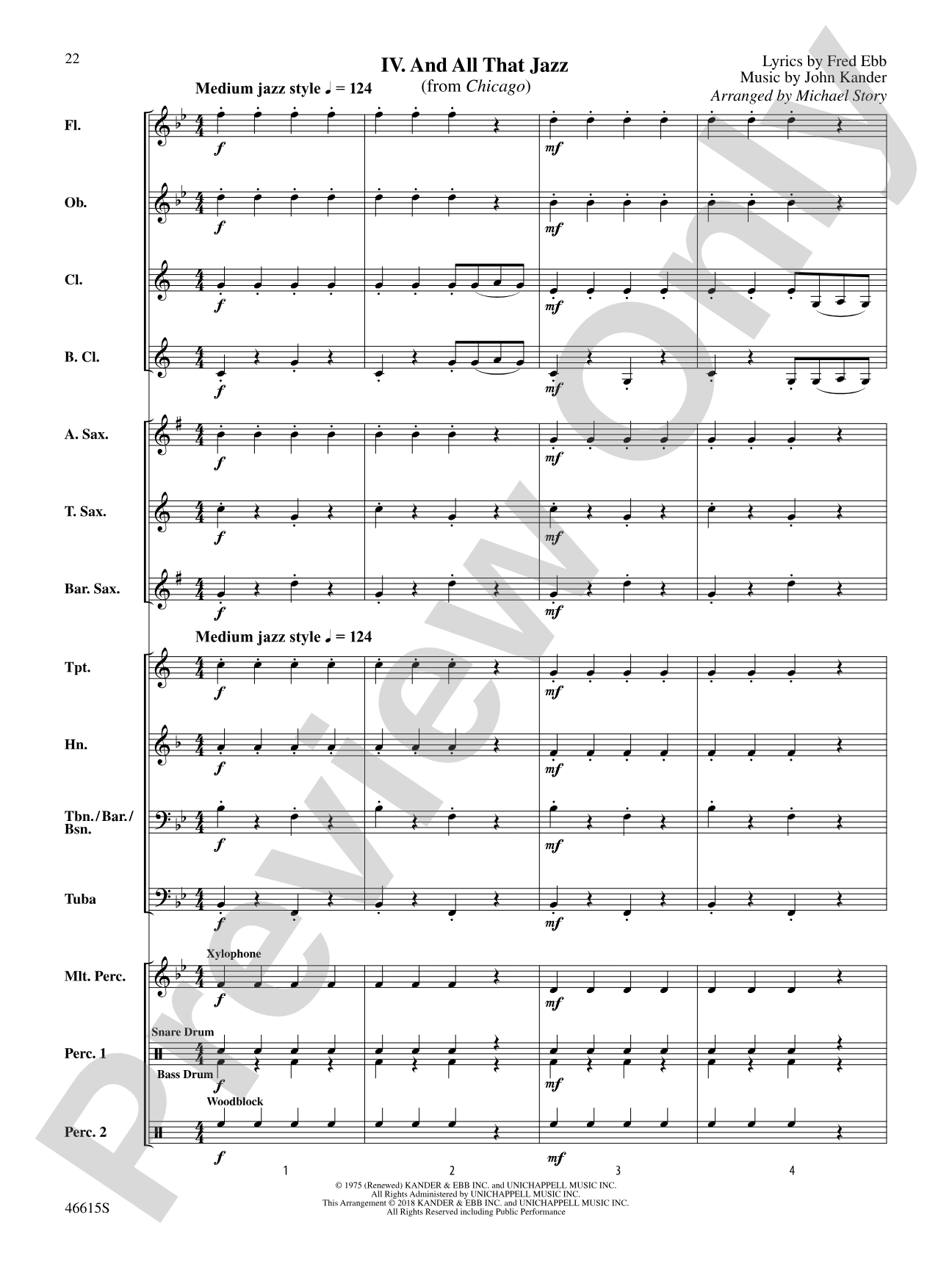 Short Cuts for Beginning Band -- Vol. 5: Concert Band Conductor Score & Parts