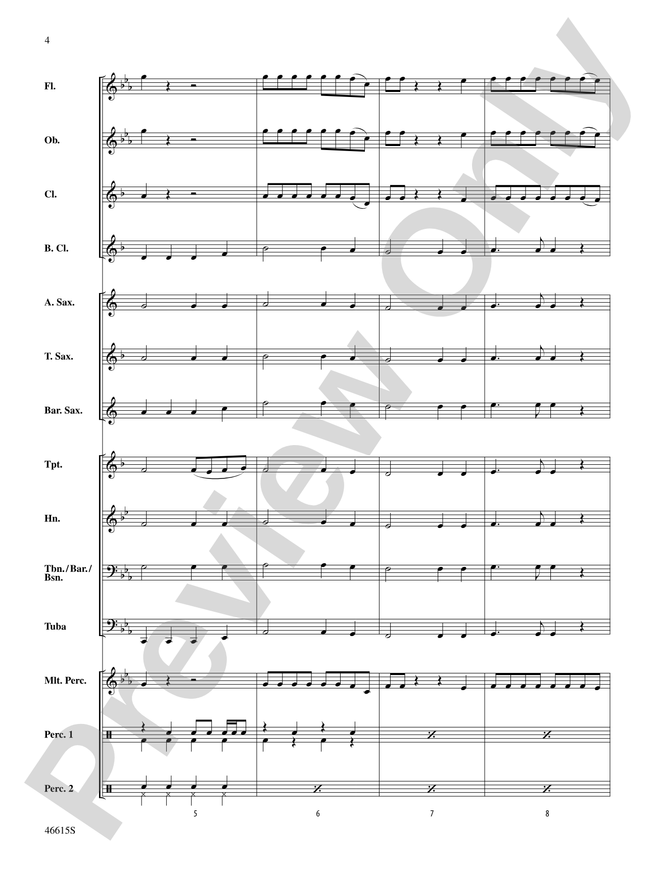 Short Cuts for Beginning Band -- Vol. 5: Concert Band Conductor Score & Parts