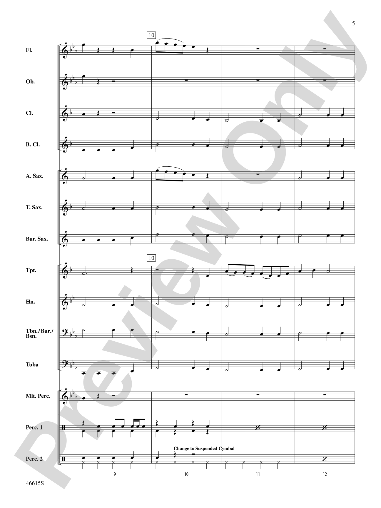 Short Cuts for Beginning Band -- Vol. 5: Concert Band Conductor Score & Parts