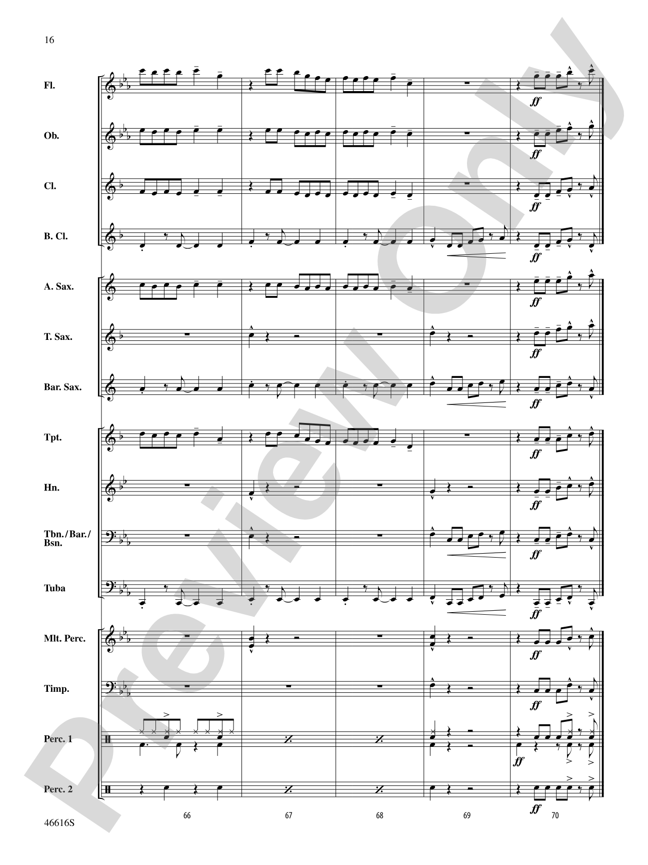Feel It Still: Concert Band Conductor Score & Parts