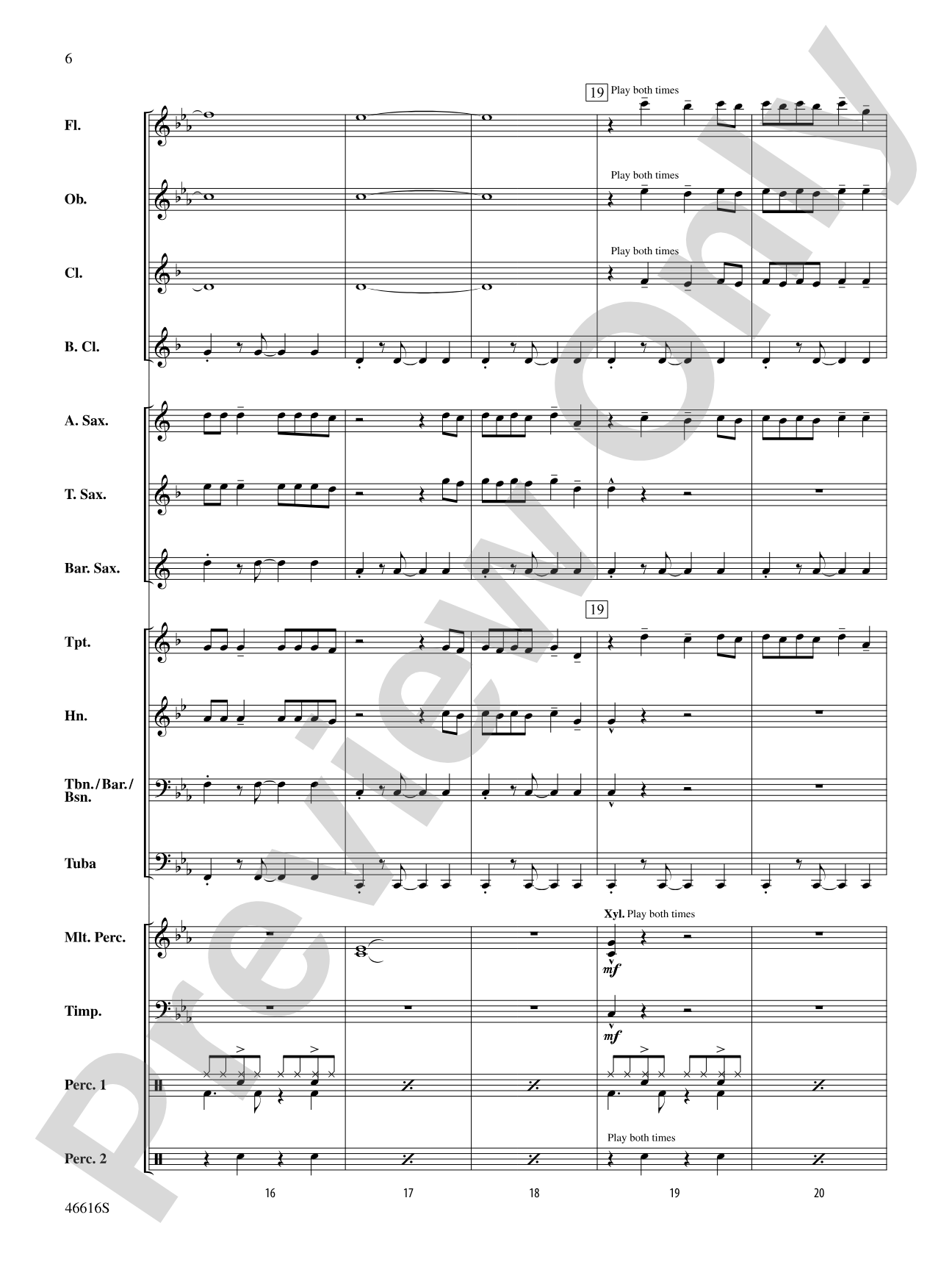 Feel It Still: Concert Band Conductor Score & Parts