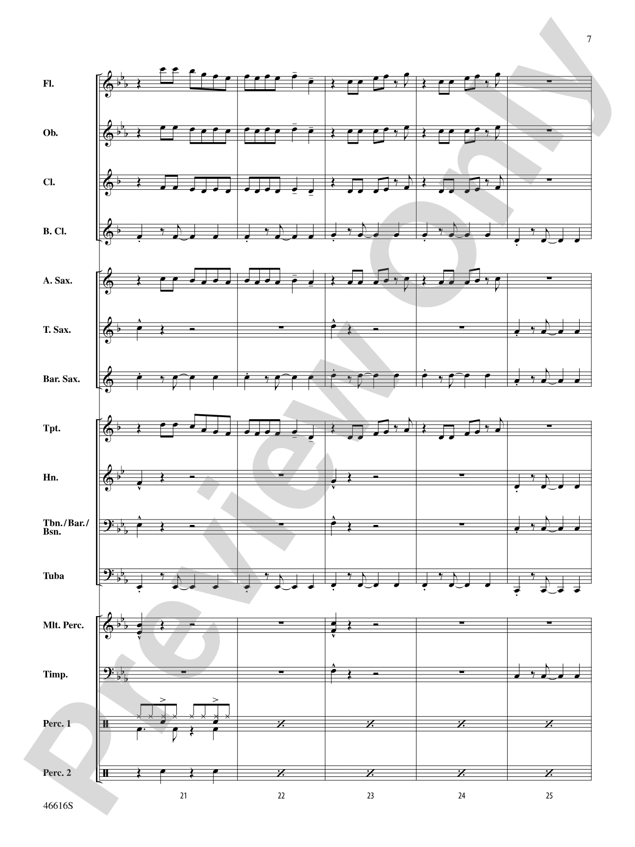 Feel It Still: Concert Band Conductor Score & Parts