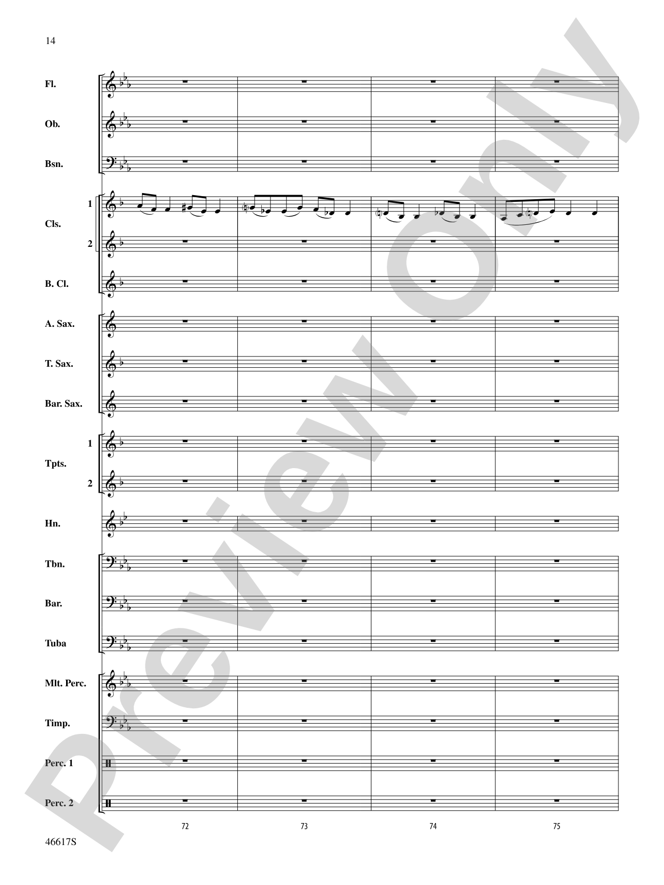 The Masque of the Red Death: Score