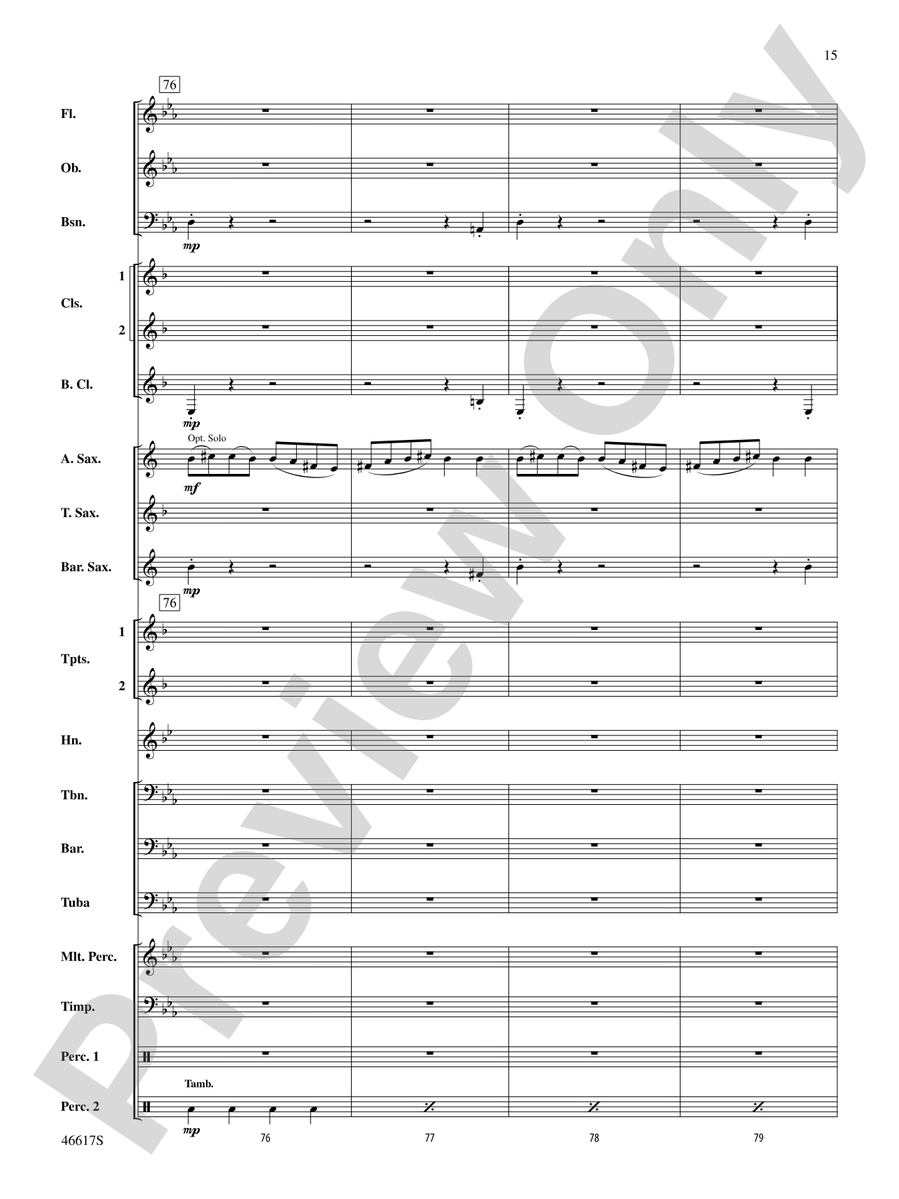 The Masque of the Red Death: Score