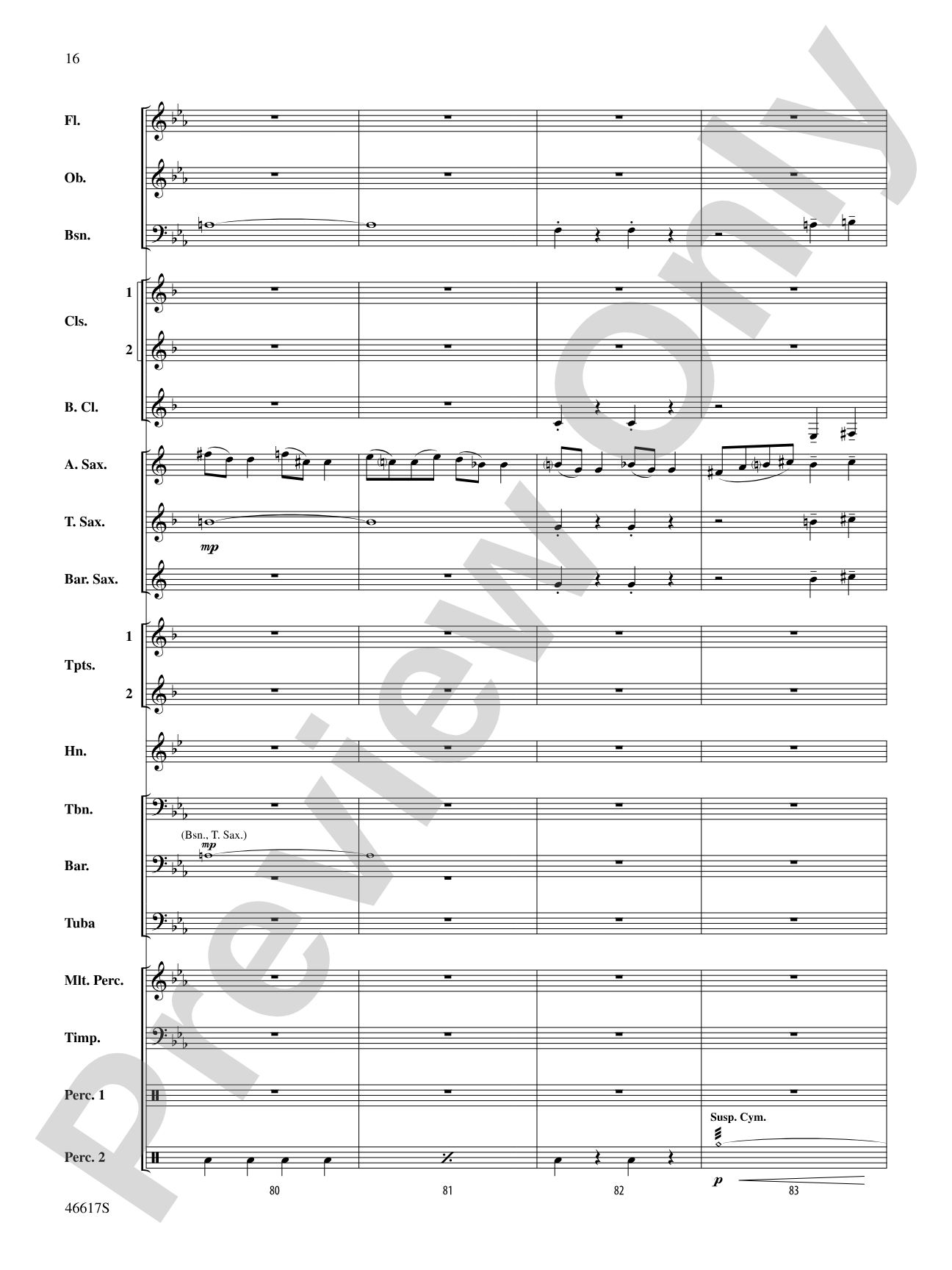 The Masque of the Red Death: Score