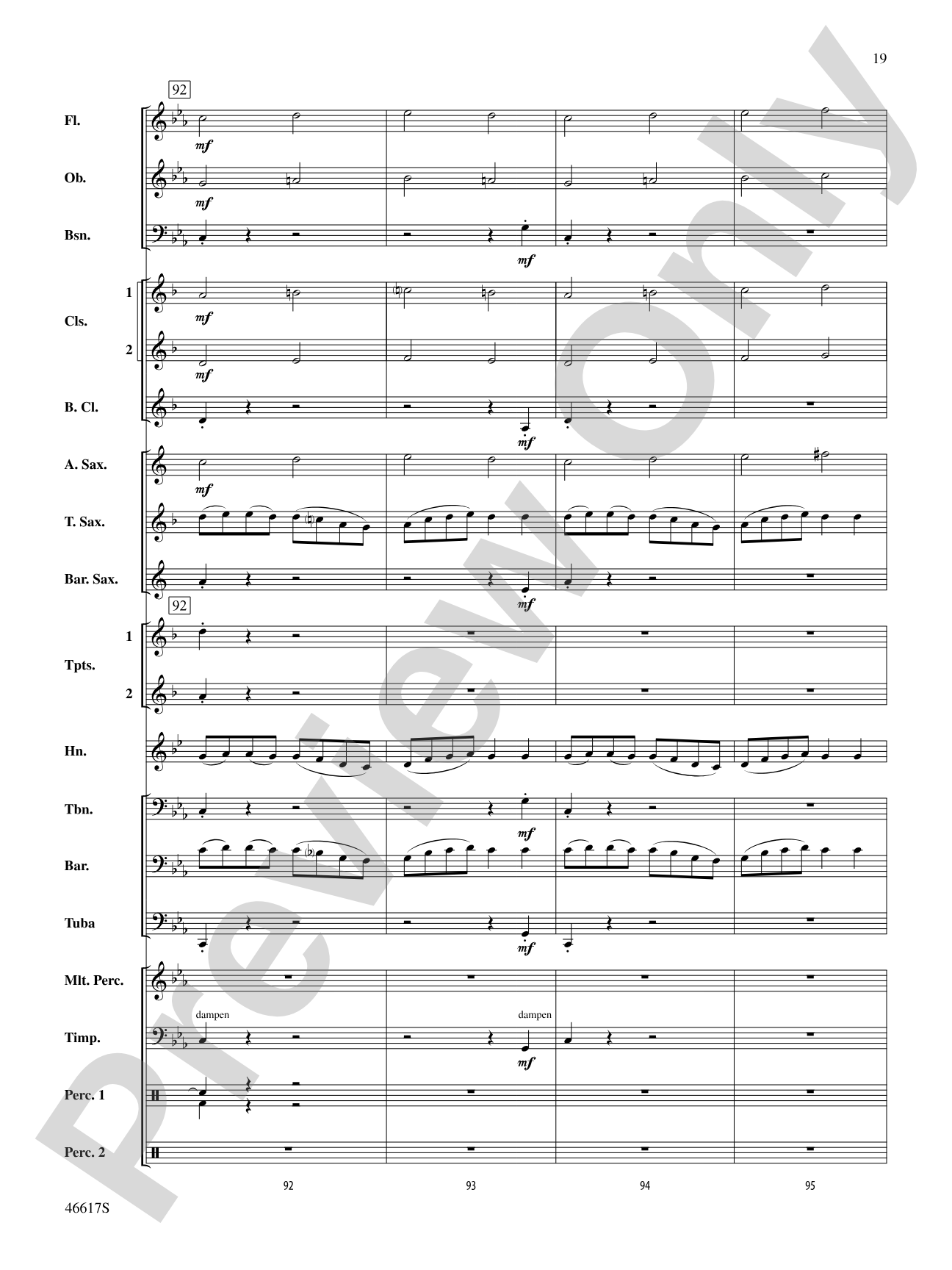 The Masque of the Red Death: Score