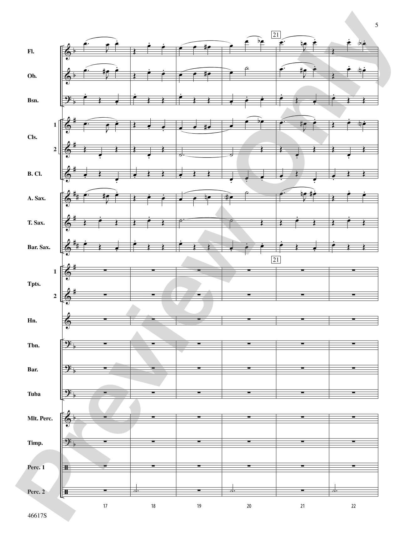 The Masque of the Red Death: Score