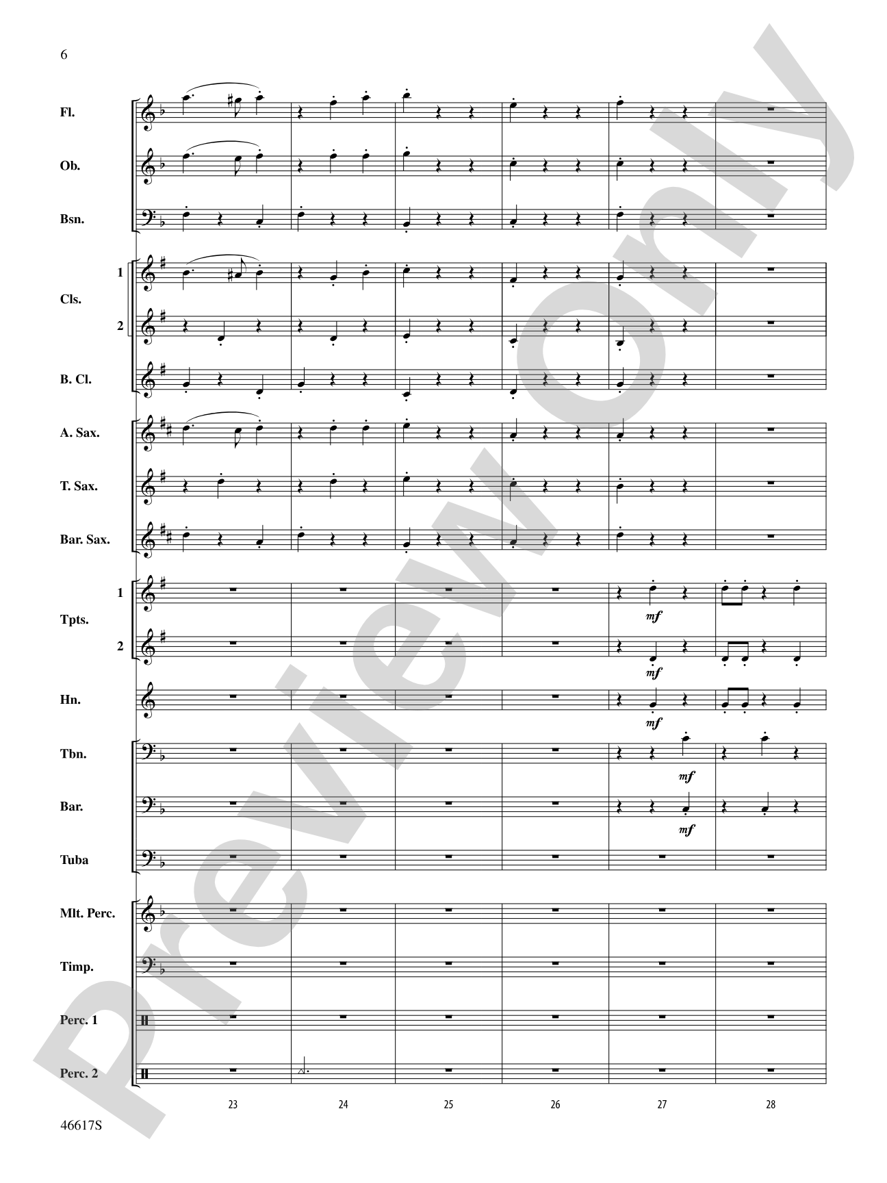 The Masque of the Red Death: Score