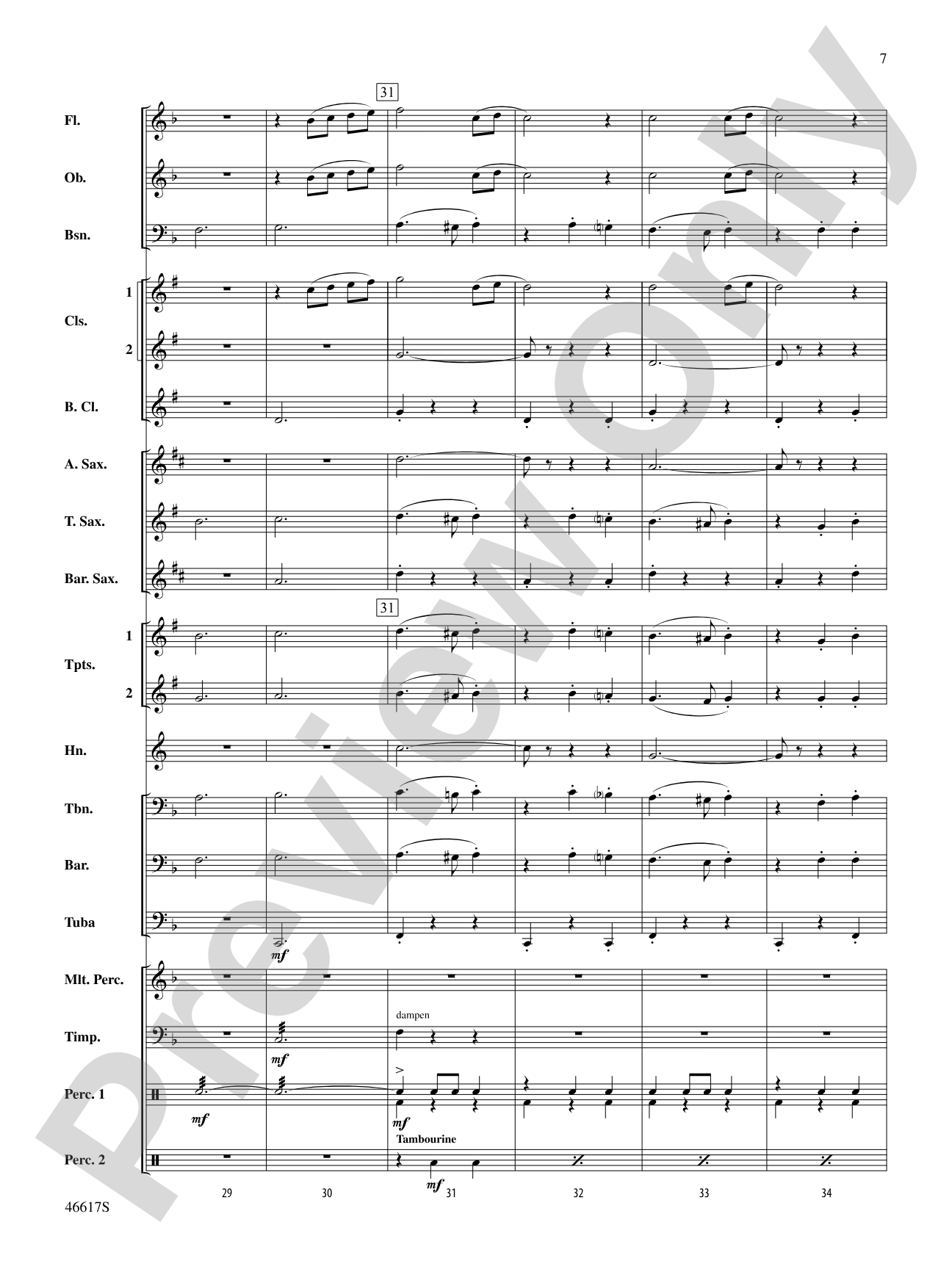 The Masque of the Red Death: Score