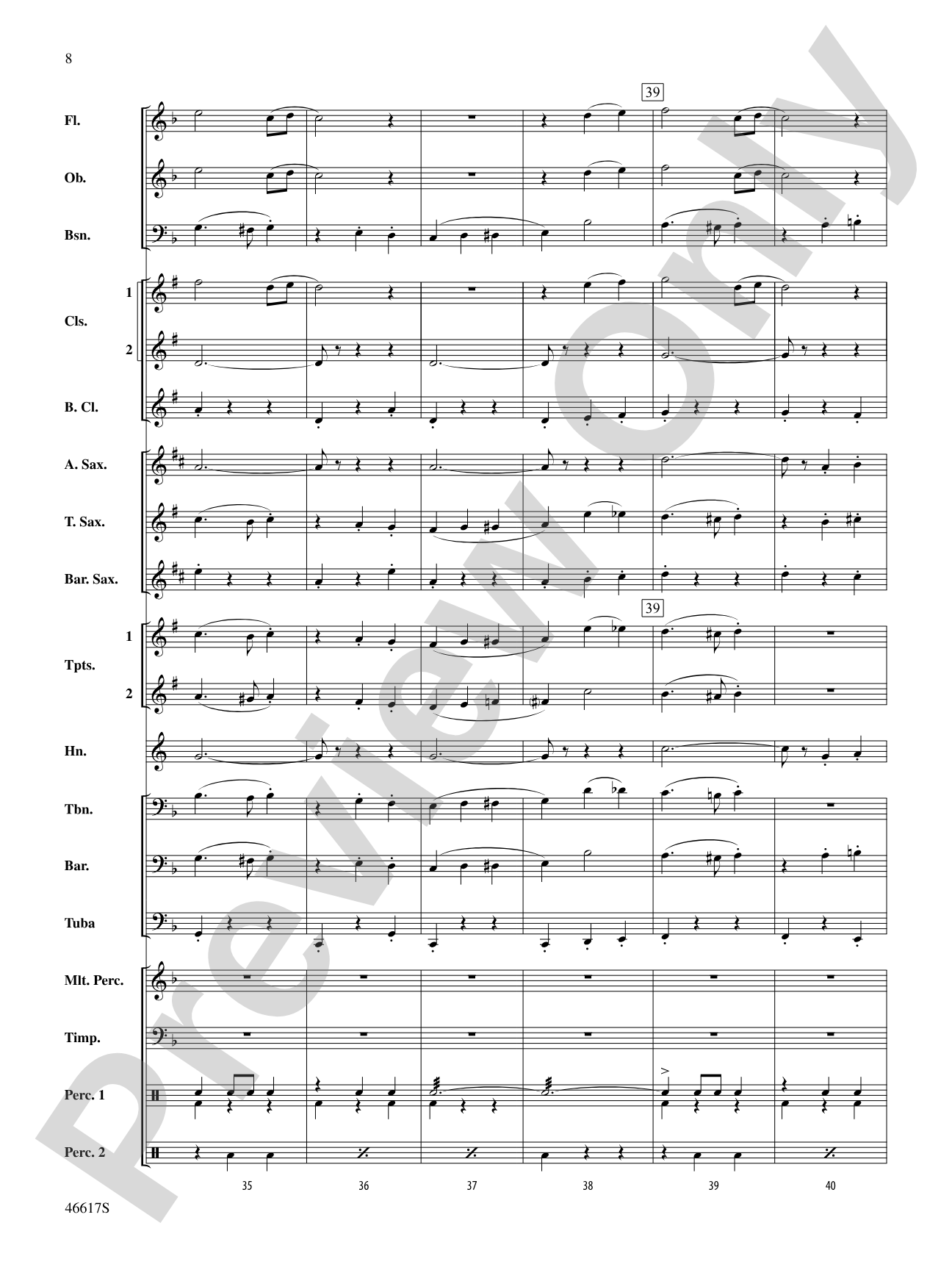 The Masque of the Red Death: Score