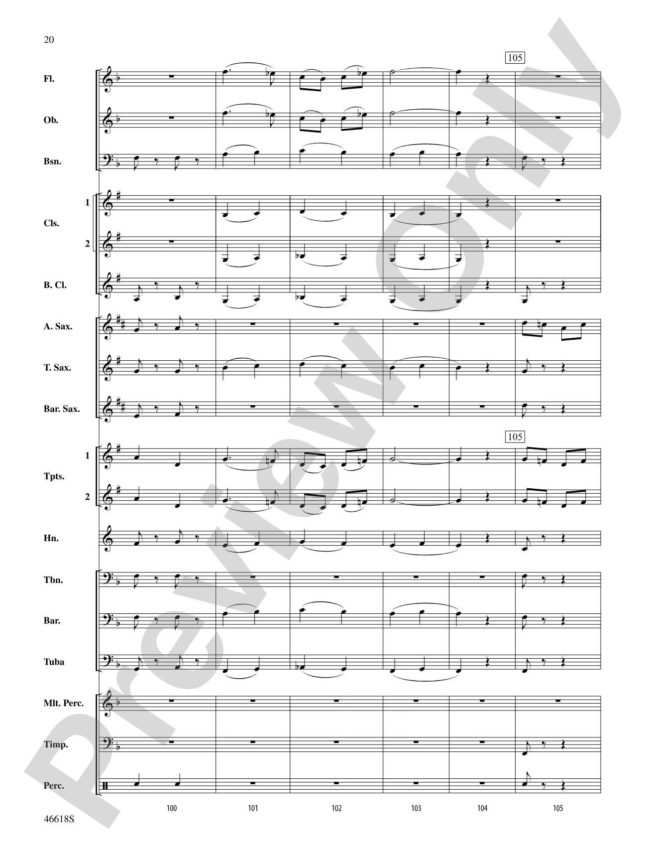A Ralph Vaughan Williams Portrait: Score
