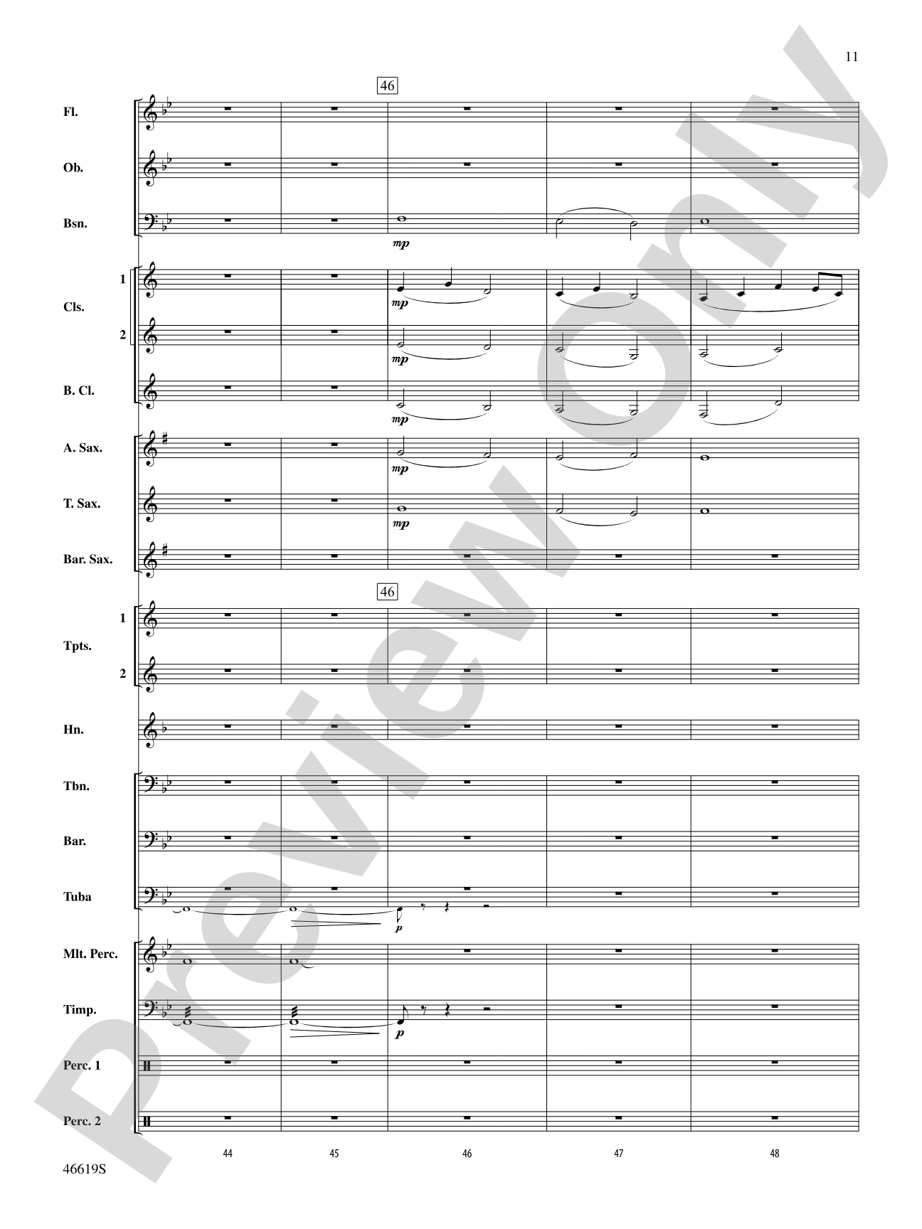 Footprints on the Moon: Concert Band Conductor Score & Parts