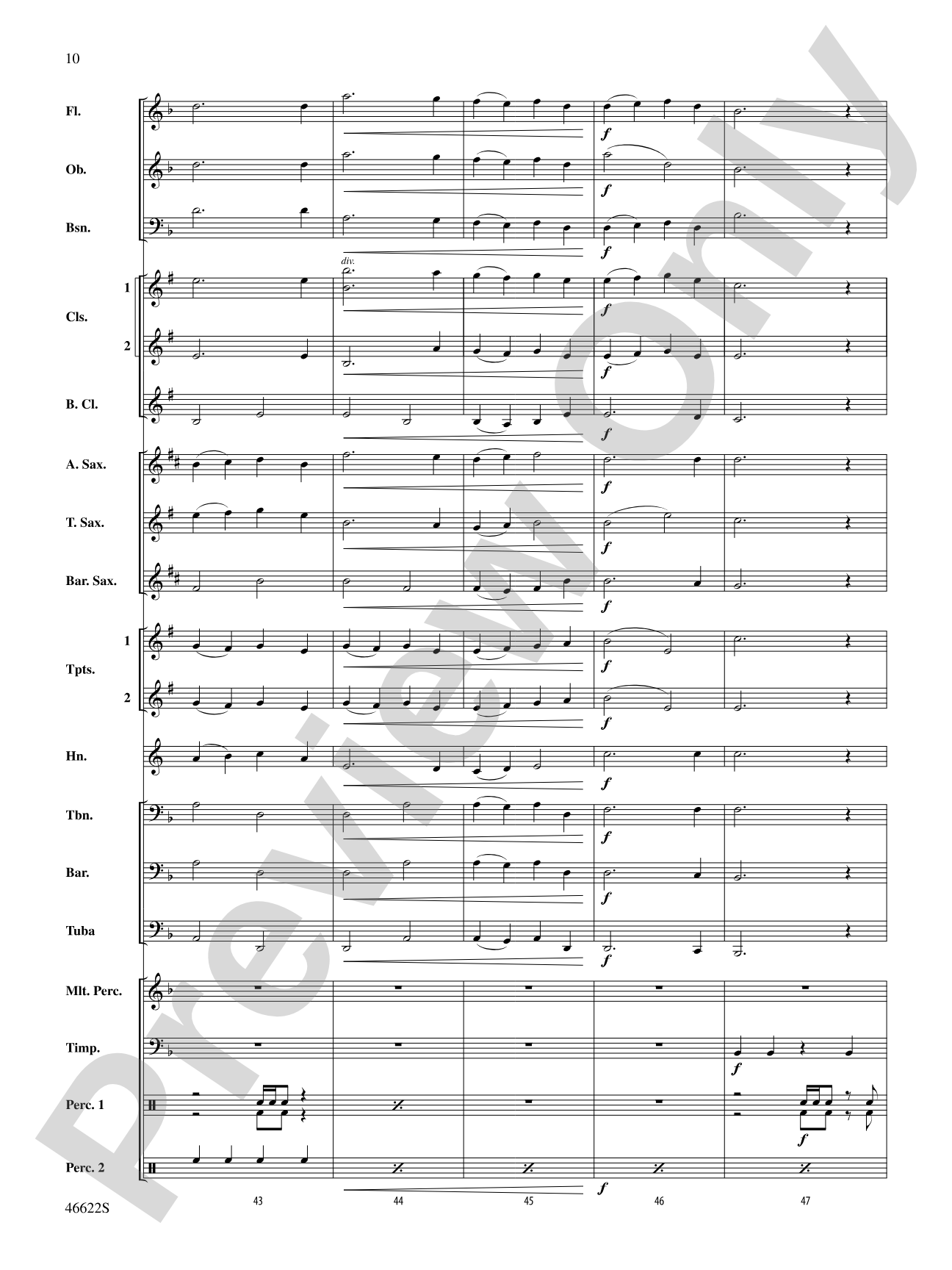 Fanfare and Modal Apparitions: Concert Band Conductor Score & Parts