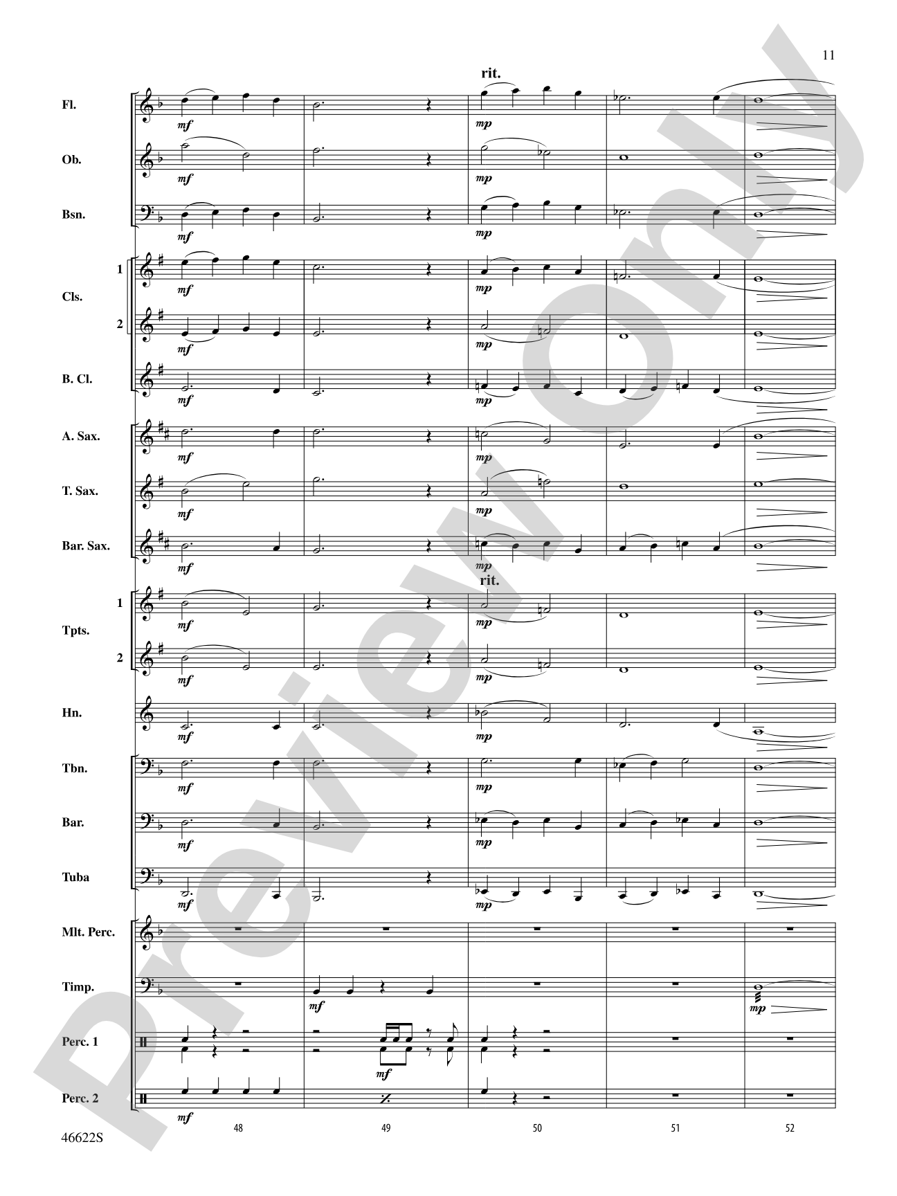 Fanfare and Modal Apparitions: Concert Band Conductor Score & Parts