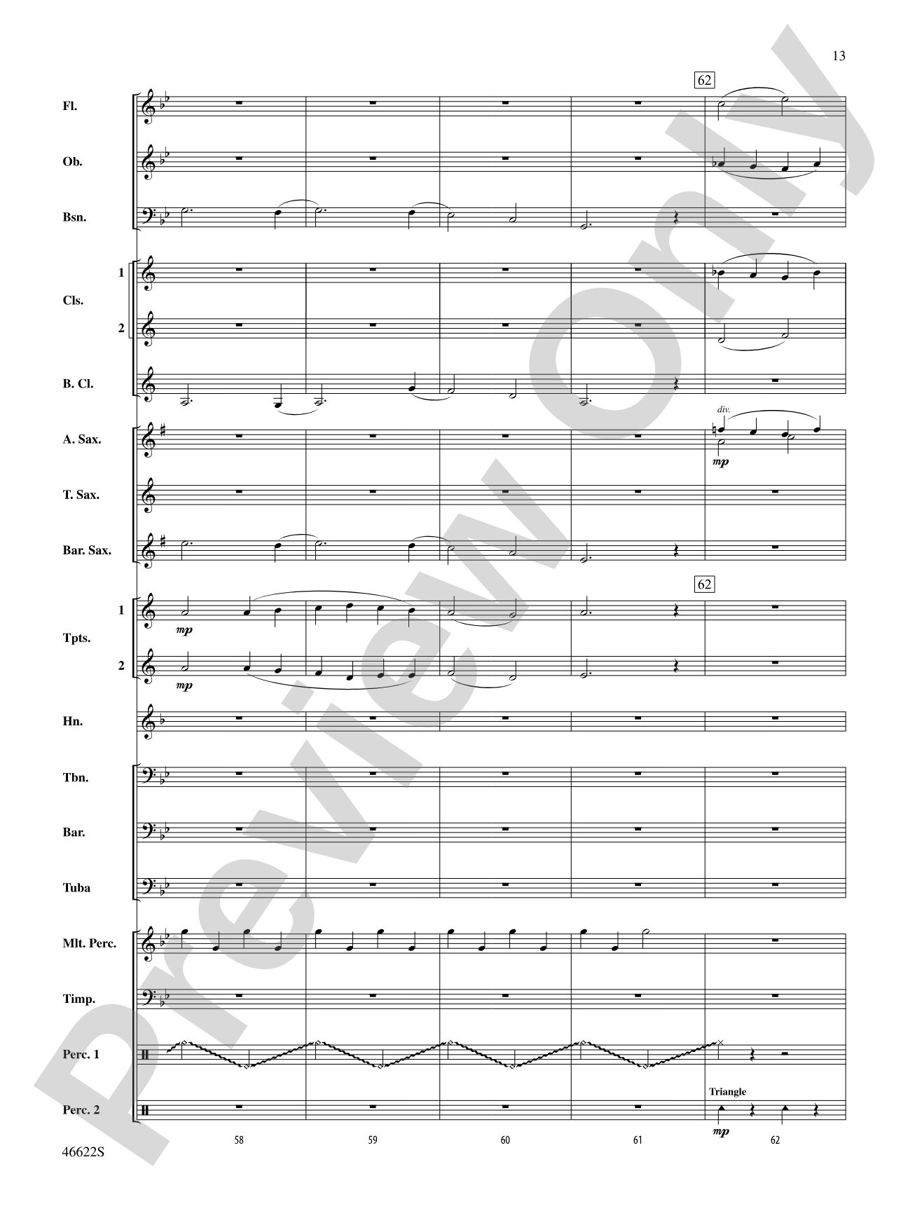 Fanfare and Modal Apparitions: Concert Band Conductor Score & Parts