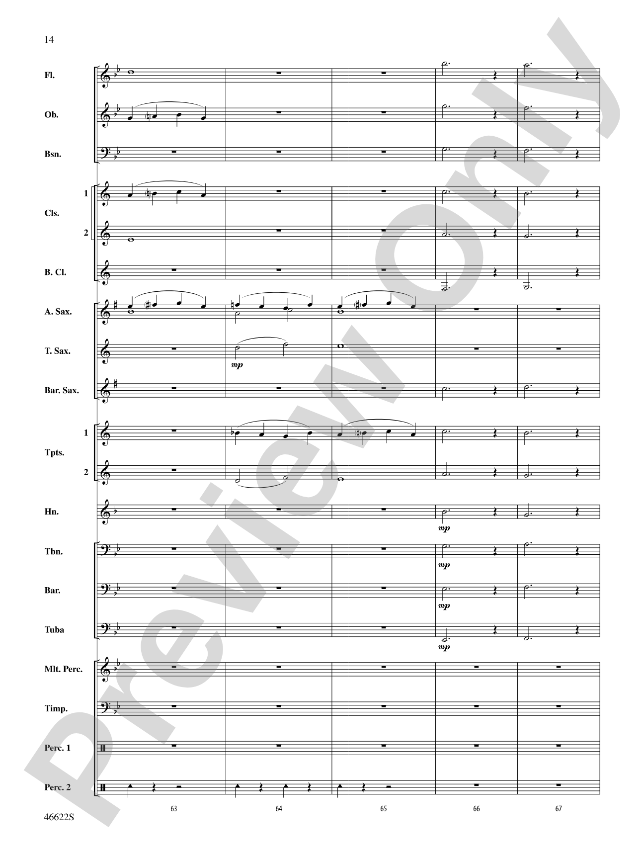Fanfare and Modal Apparitions: Concert Band Conductor Score & Parts