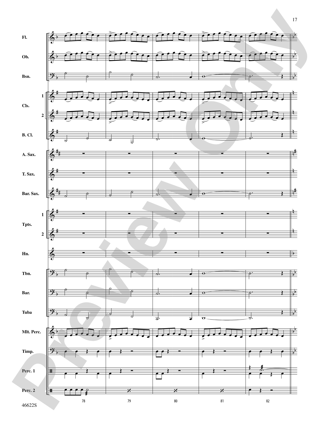 Fanfare and Modal Apparitions: Concert Band Conductor Score & Parts