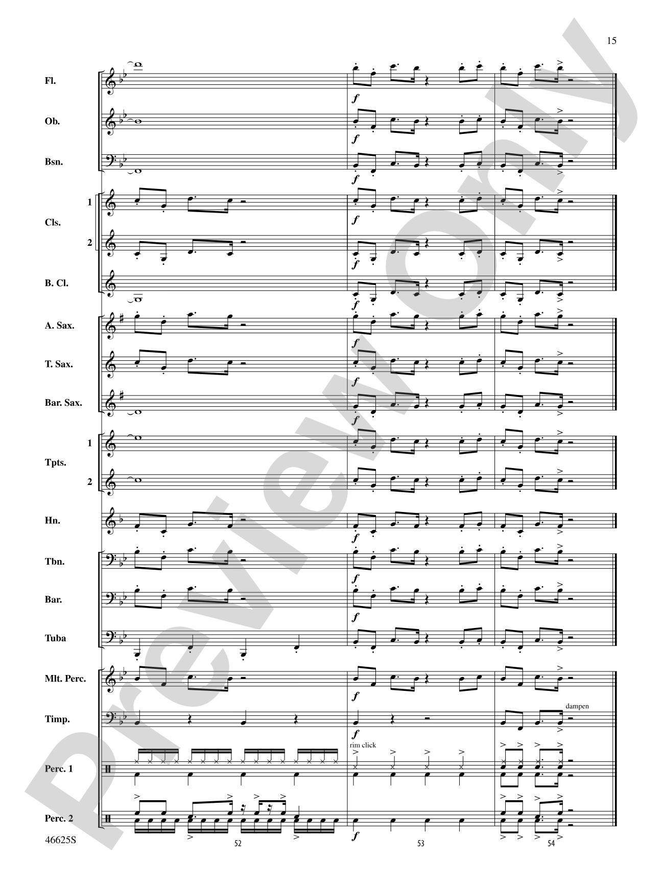 A Joyful Christmas: Concert Band Conductor Score & Parts