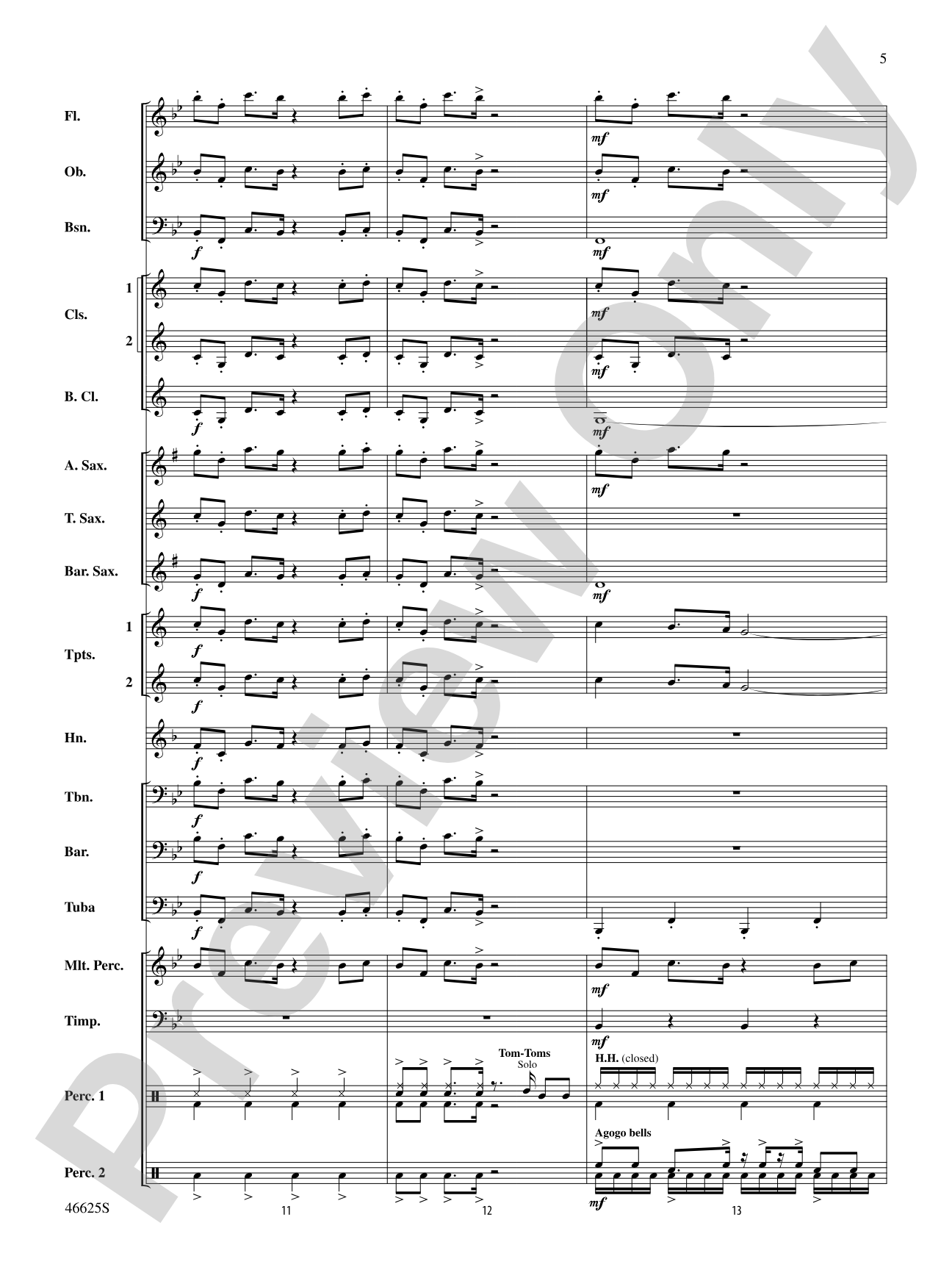 A Joyful Christmas: Concert Band Conductor Score & Parts