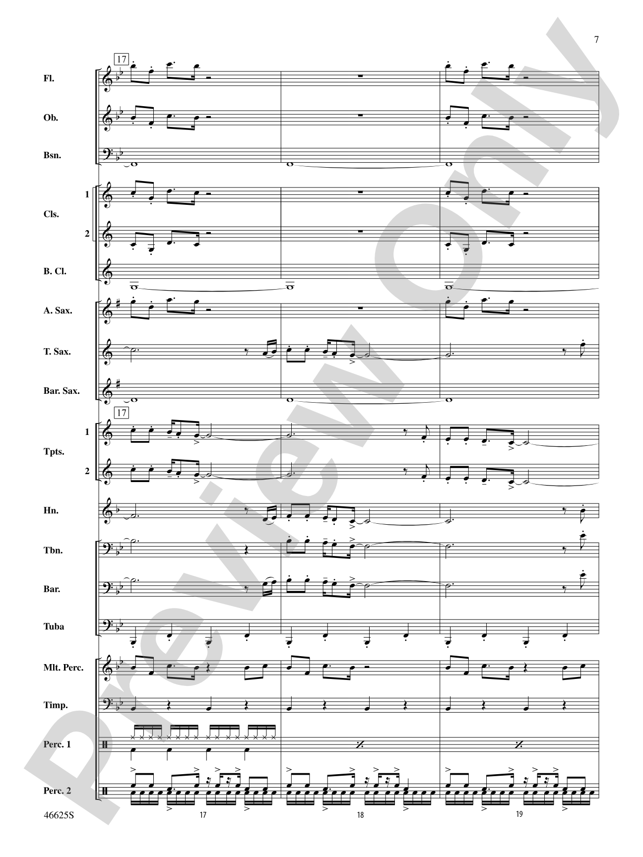 A Joyful Christmas: Concert Band Conductor Score & Parts