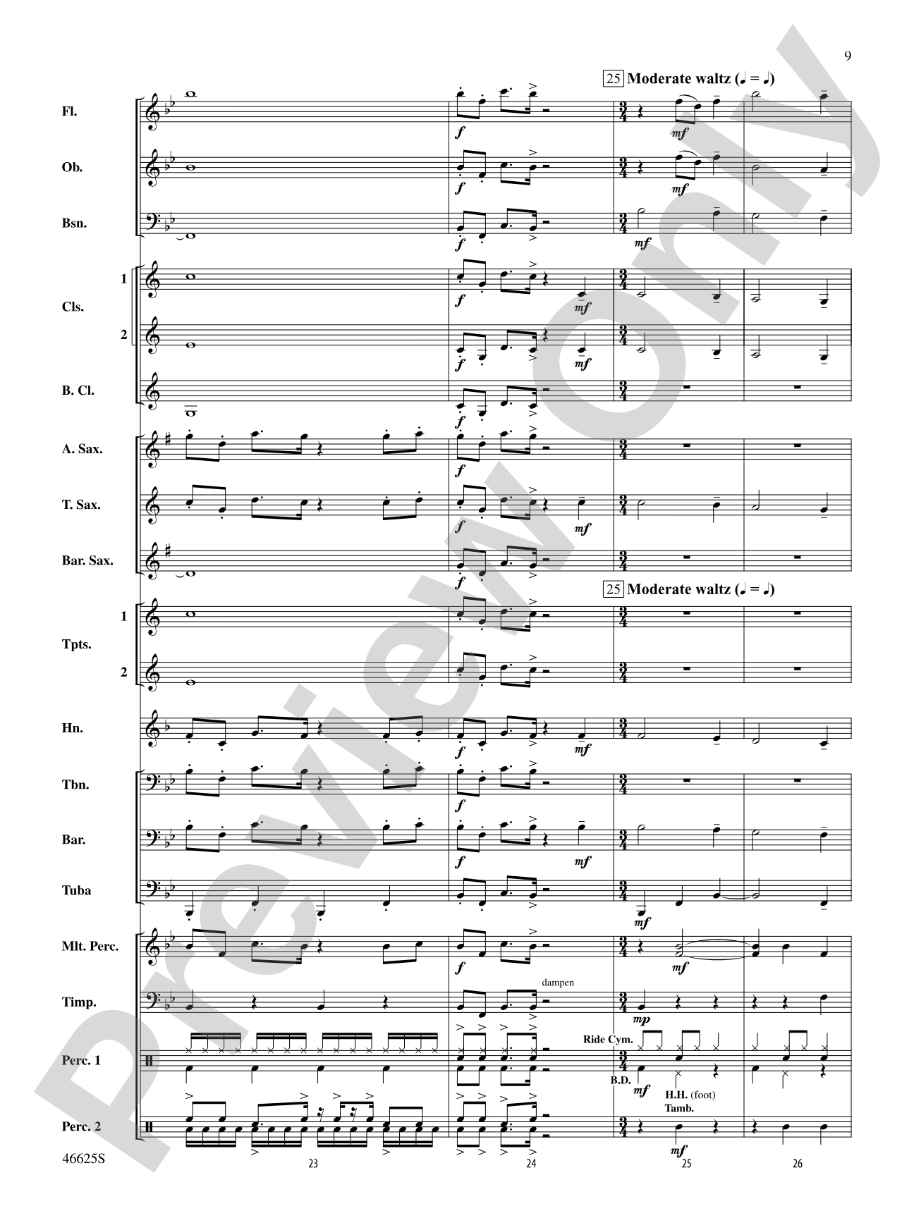 A Joyful Christmas: Concert Band Conductor Score & Parts
