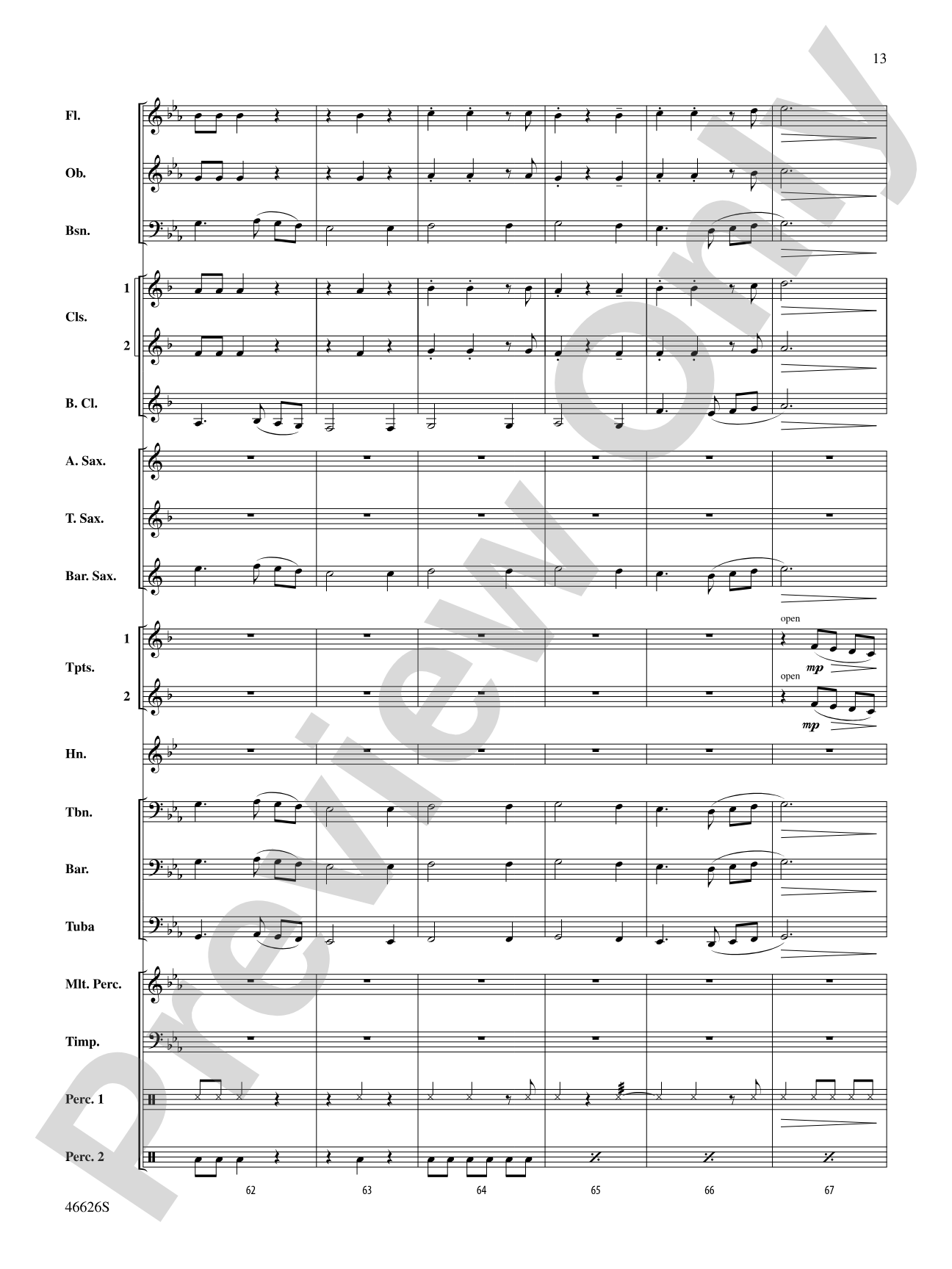 Heart, Soul, and Voice: Concert Band Conductor Score & Parts