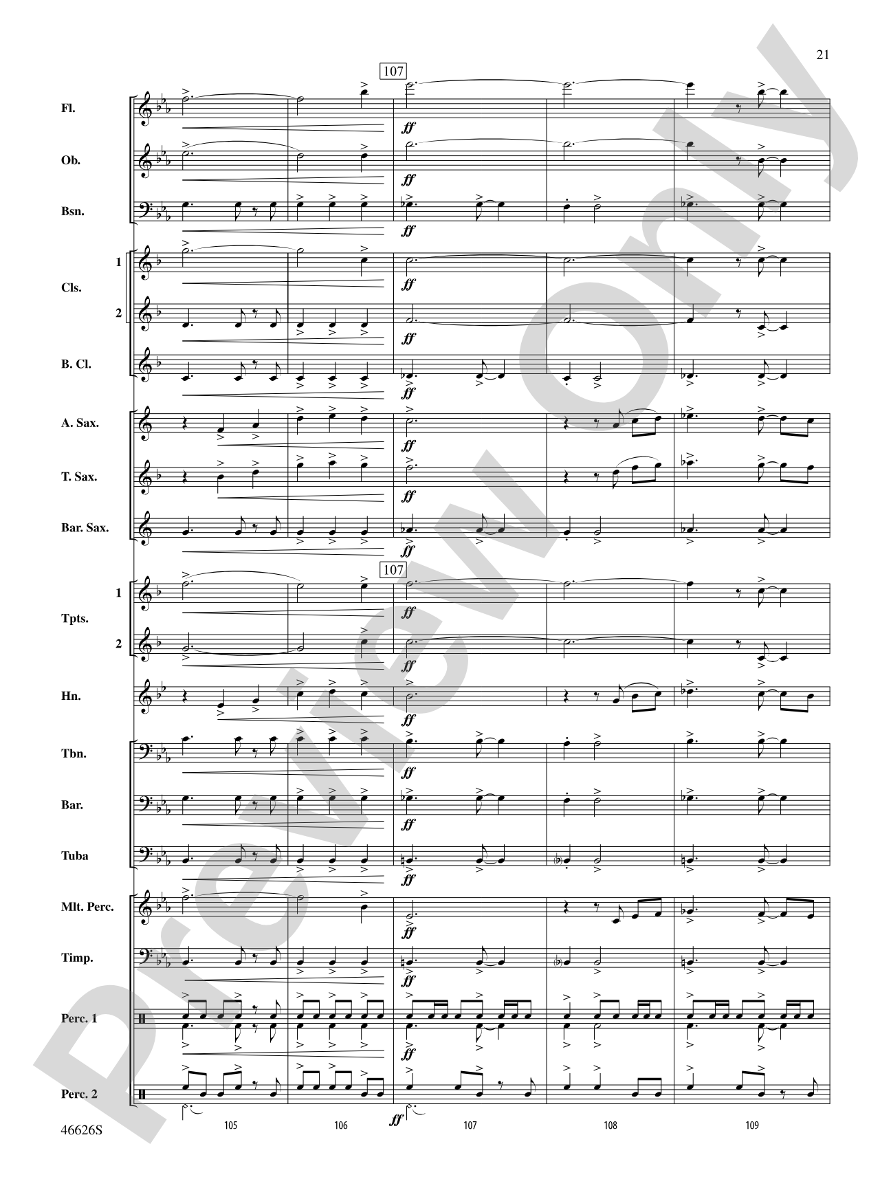 Heart, Soul, and Voice: Concert Band Conductor Score & Parts