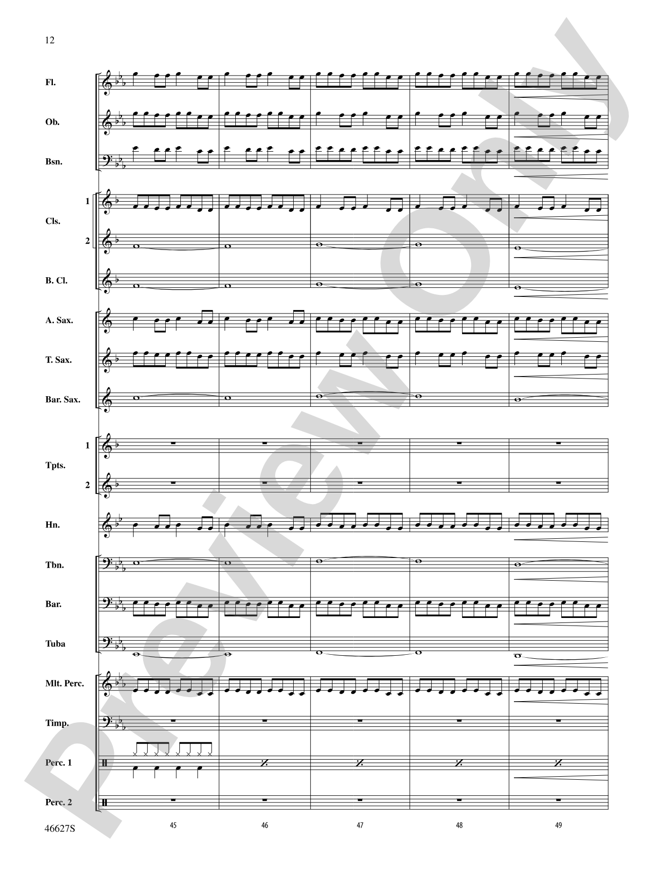 Batman Generations: Concert Band Conductor Score & Parts