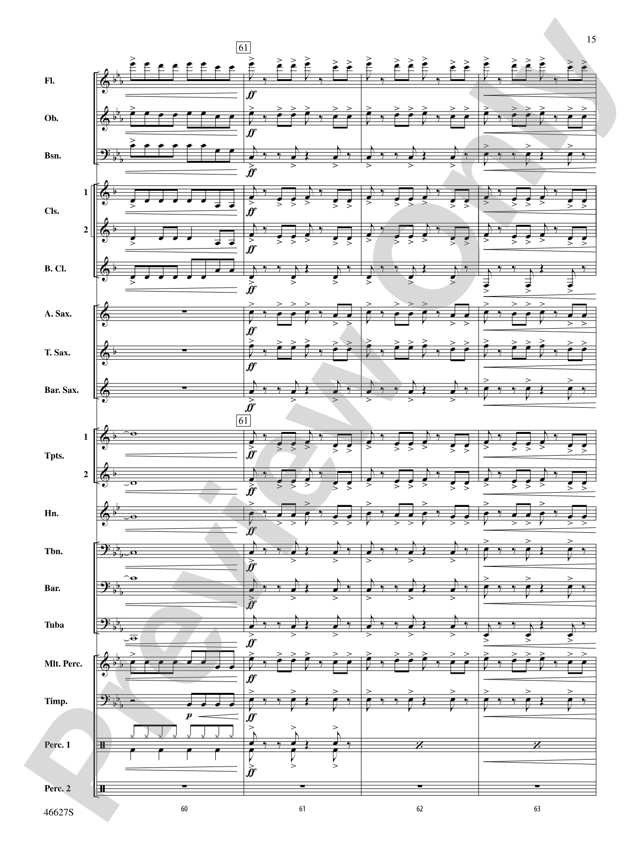 Batman Generations: Concert Band Conductor Score & Parts